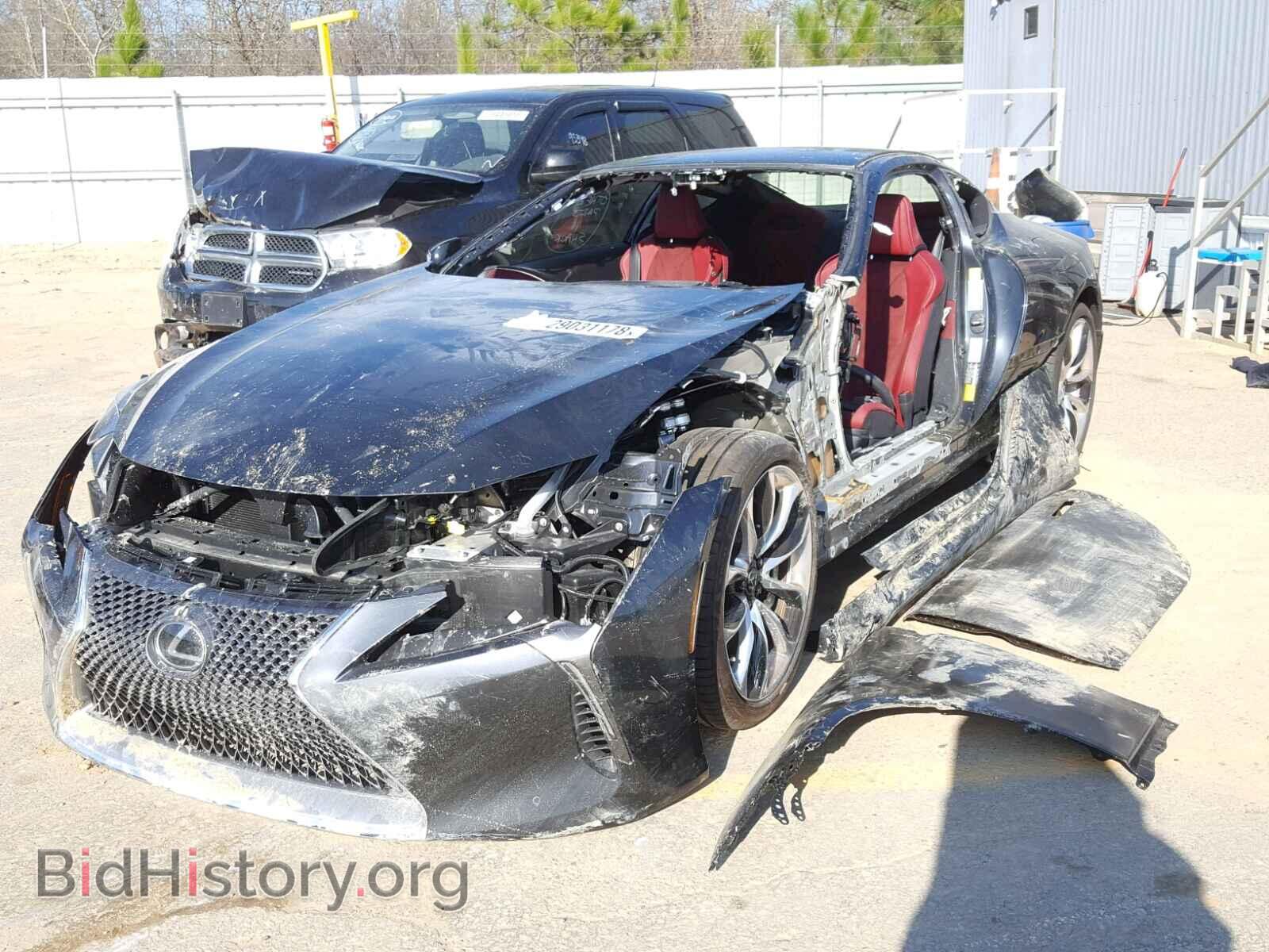 2018 LEXUS LC 500 - VIN: JTHHP5AY3JA000908 - Фото 2