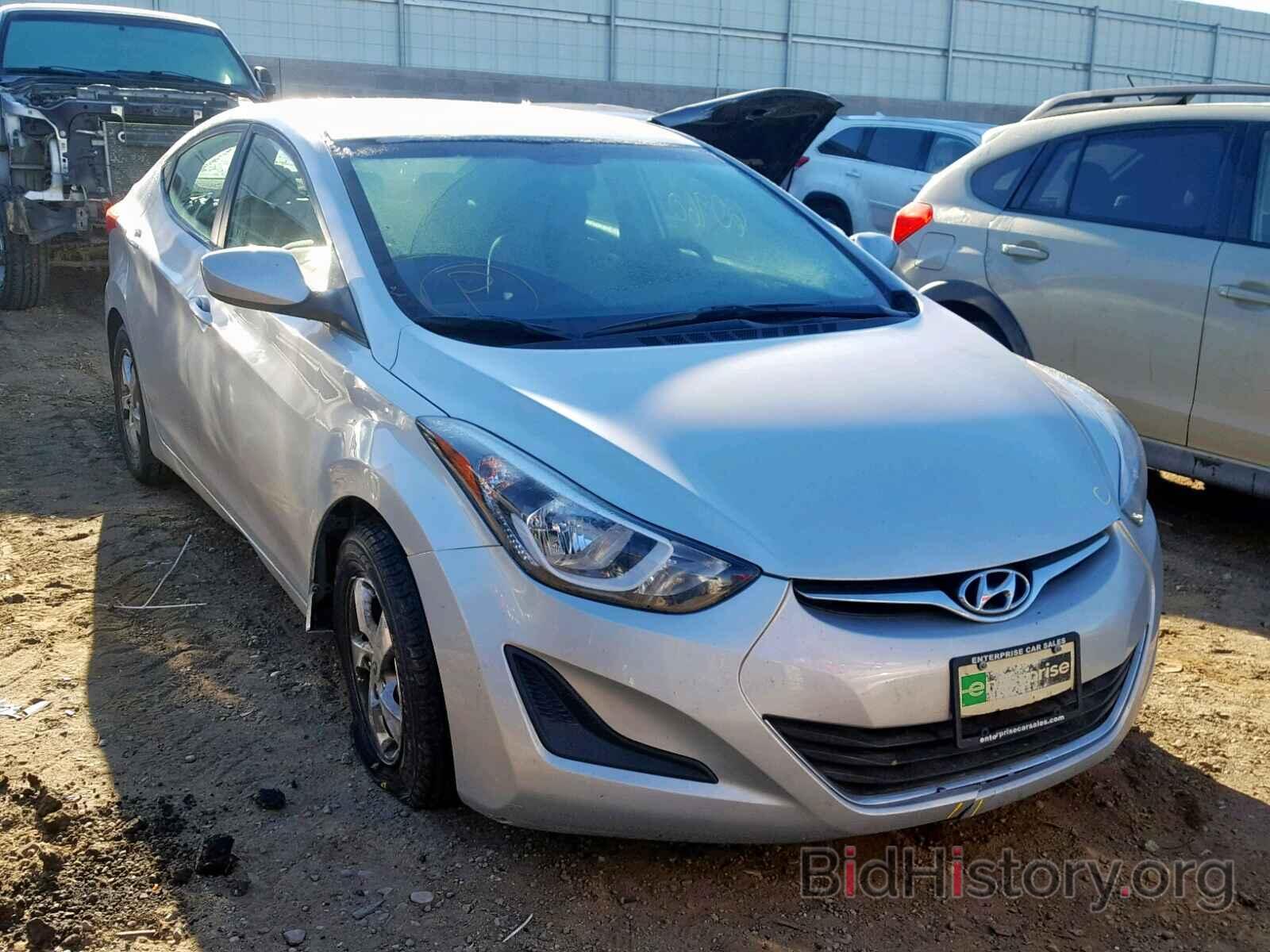 Photo 5NPDH4AE5EH482342 - HYUNDAI ELANTRA 2014