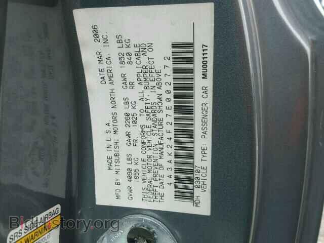 2007 MITSUBISHI ECLIPSE - VIN: 4A3AK24F27E002772 - Фото 10
