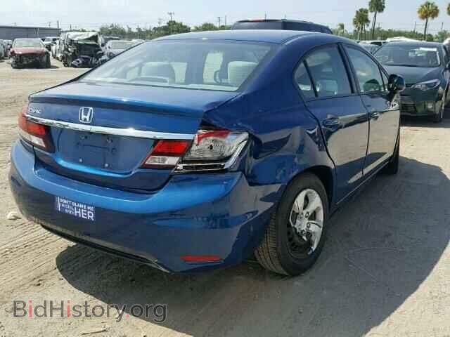 2013 HONDA CIVIC - VIN: 19XFB2F54DE004973 - Фото 4