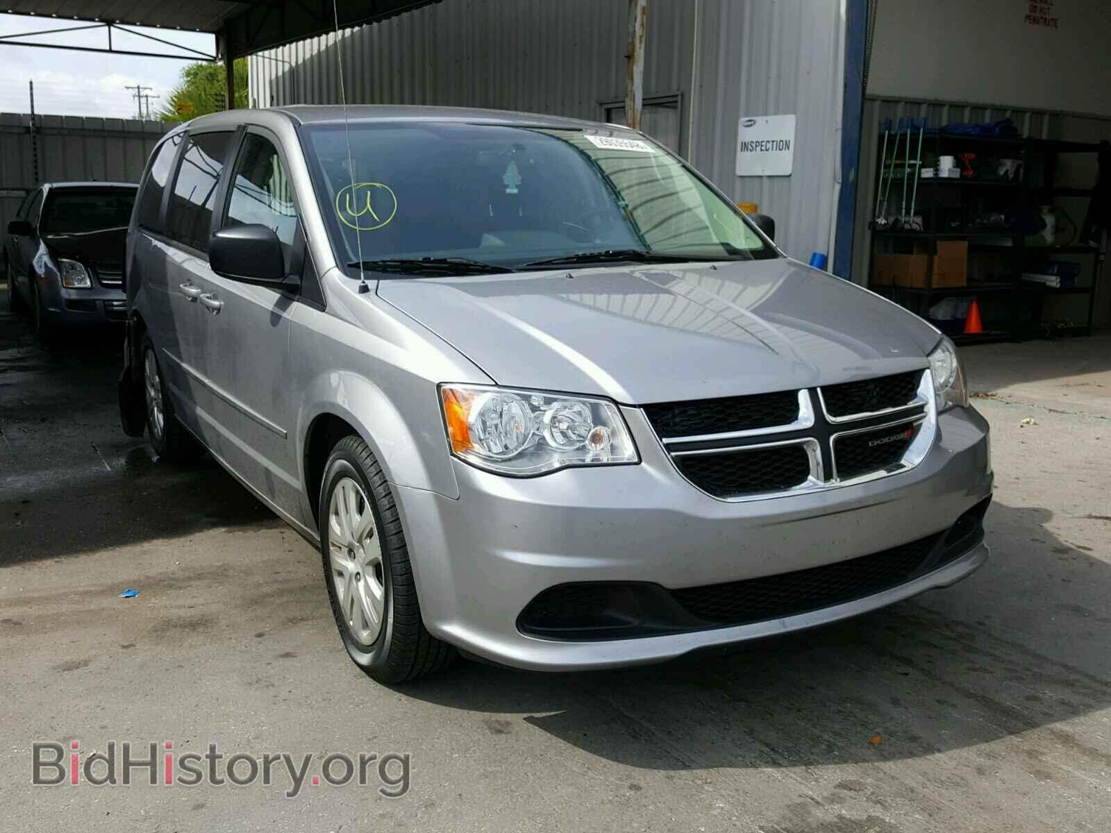 Фотография 2C4RDGBG4GR197091 - DODGE CARAVAN 2016