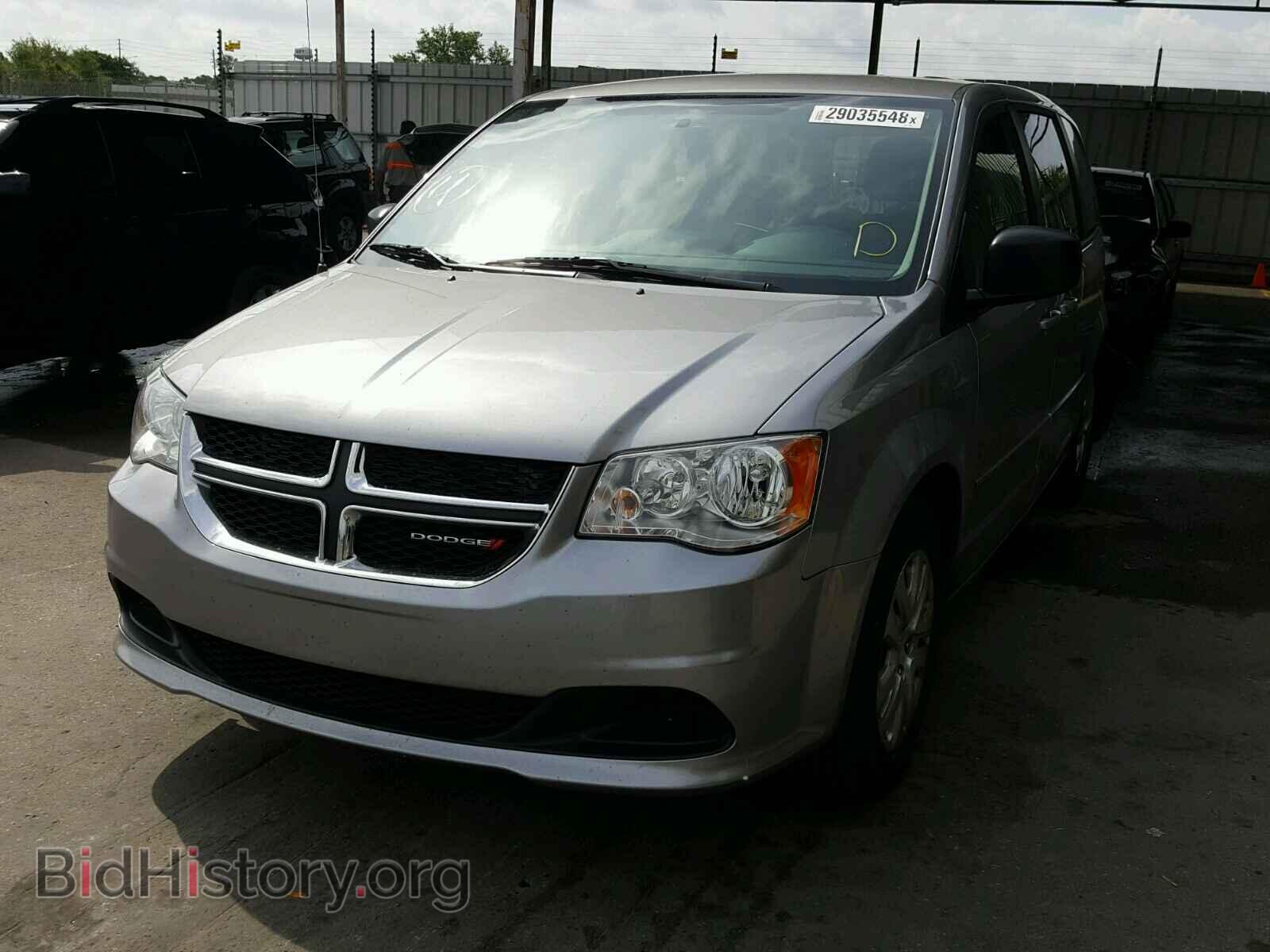 2016 DODGE CARAVAN - VIN: 2C4RDGBG4GR197091 - Фото 2