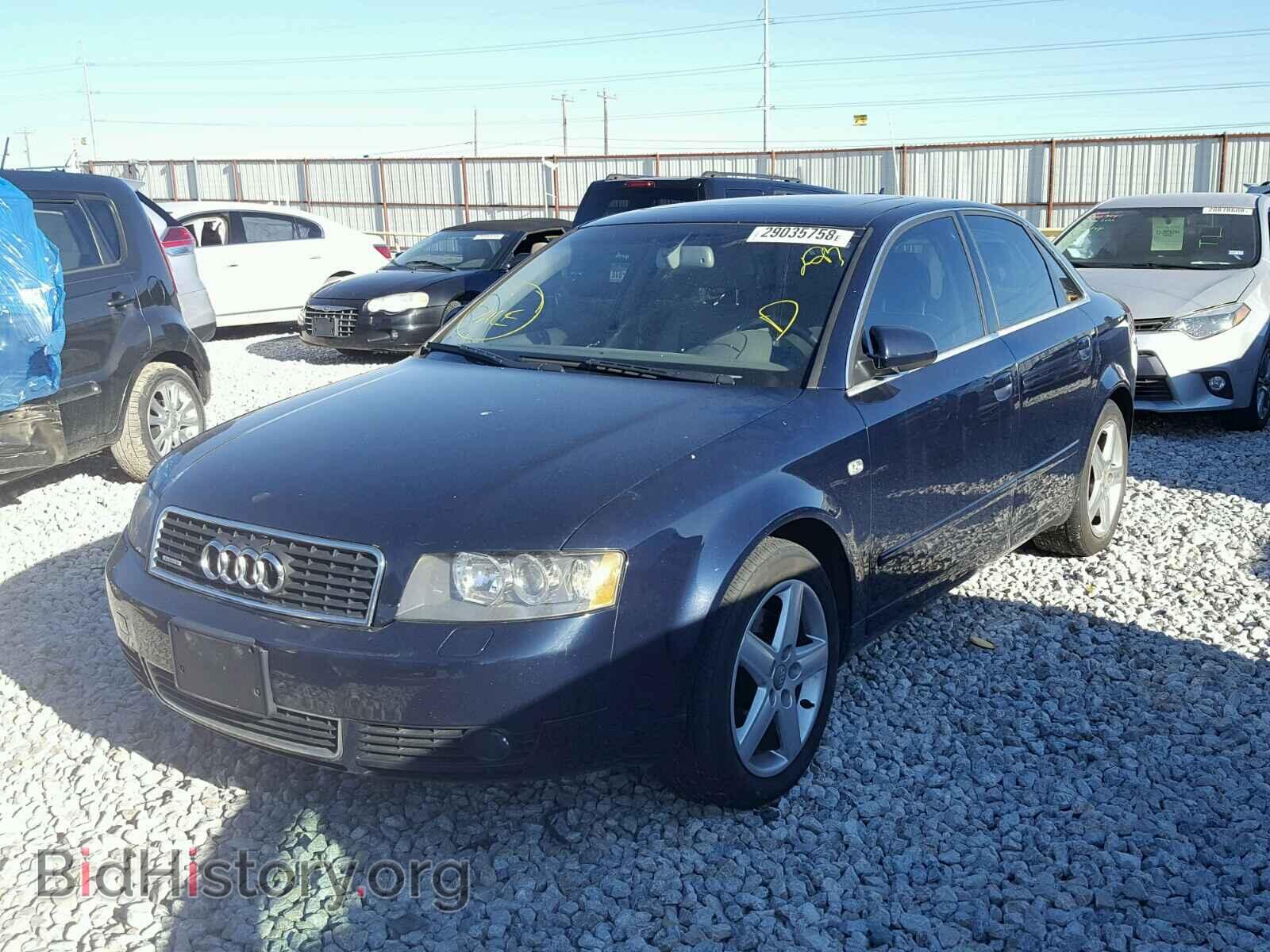 2005 AUDI A4 - VIN: WAULT68E85A083828 - Фото 2