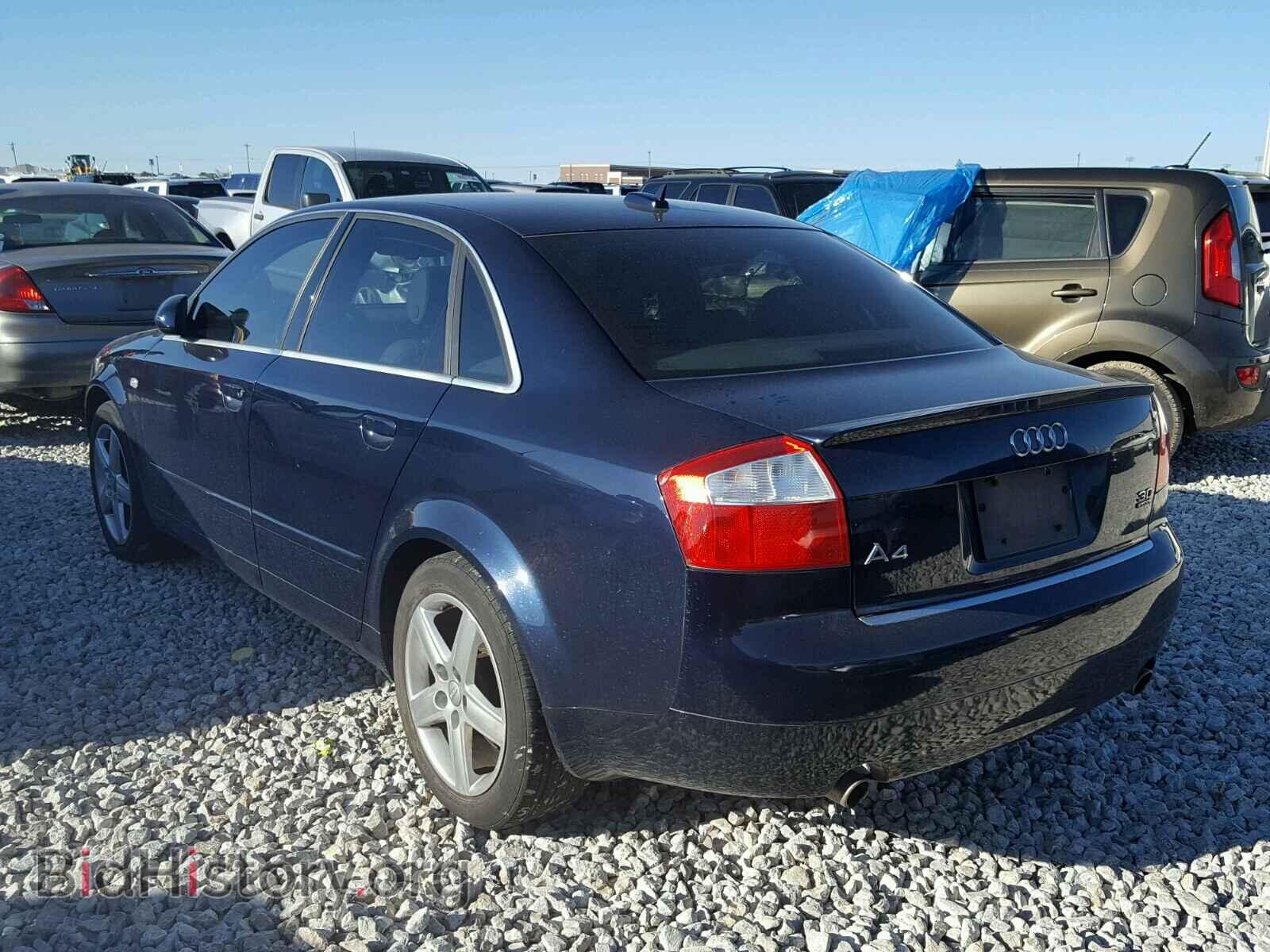 2005 AUDI A4 - VIN: WAULT68E85A083828 - Фото 3