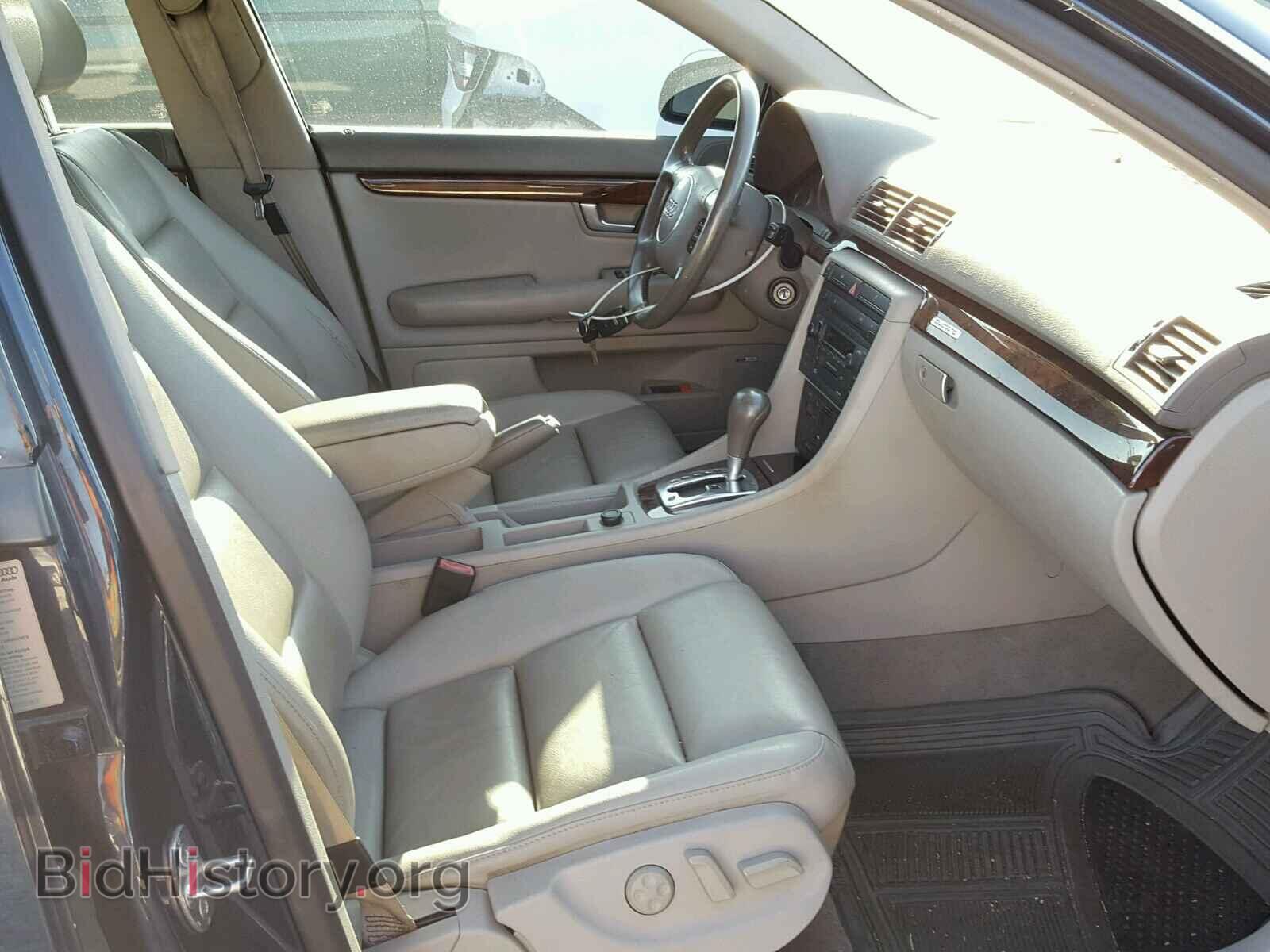 2005 AUDI A4 - VIN: WAULT68E85A083828 - Фото 5