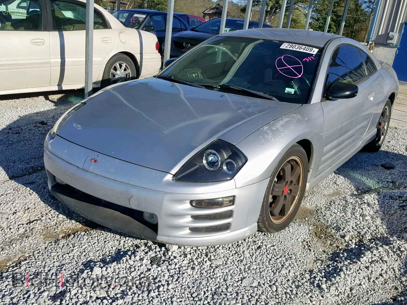 2000 MITSUBISHI ECLIPSE - VIN: 4A3AC84L6YE011823 - Photo 2