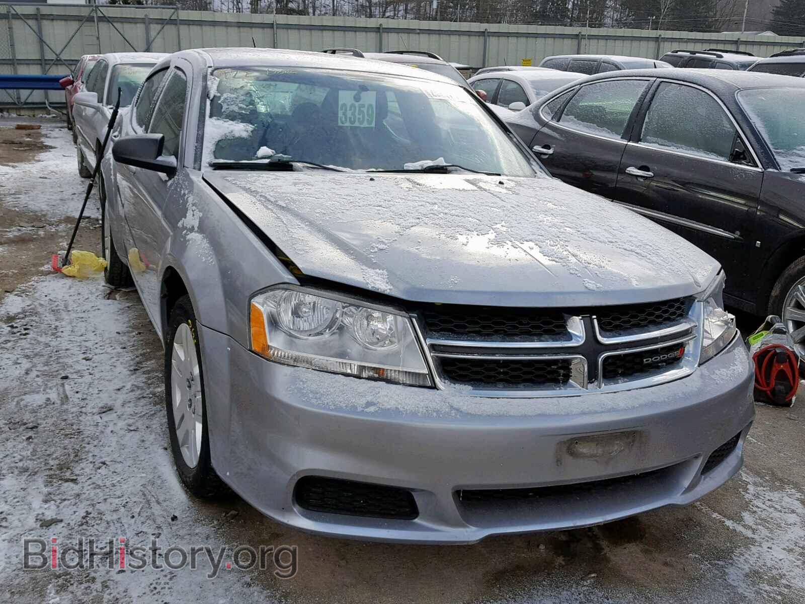 Фотография 1C3CDZAB8DN754072 - DODGE AVENGER 2013