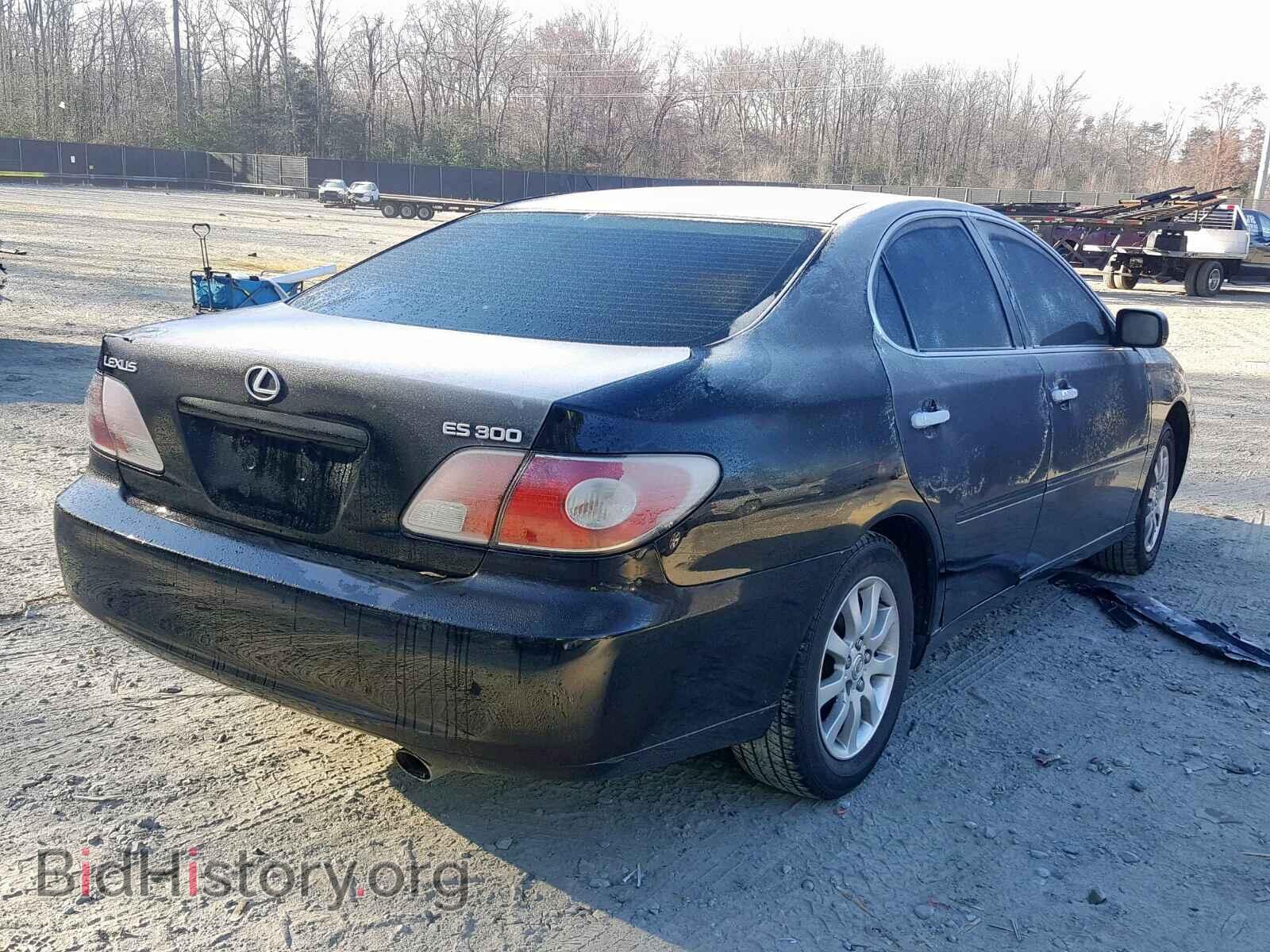 2003 LEXUS ES300 - VIN: JTHBF30G736010269 - Фото 4