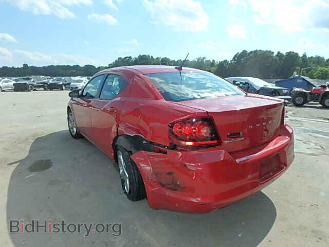 2013 DODGE AVENGER - VIN: 1C3CDZABXDN581218 - Фото 3