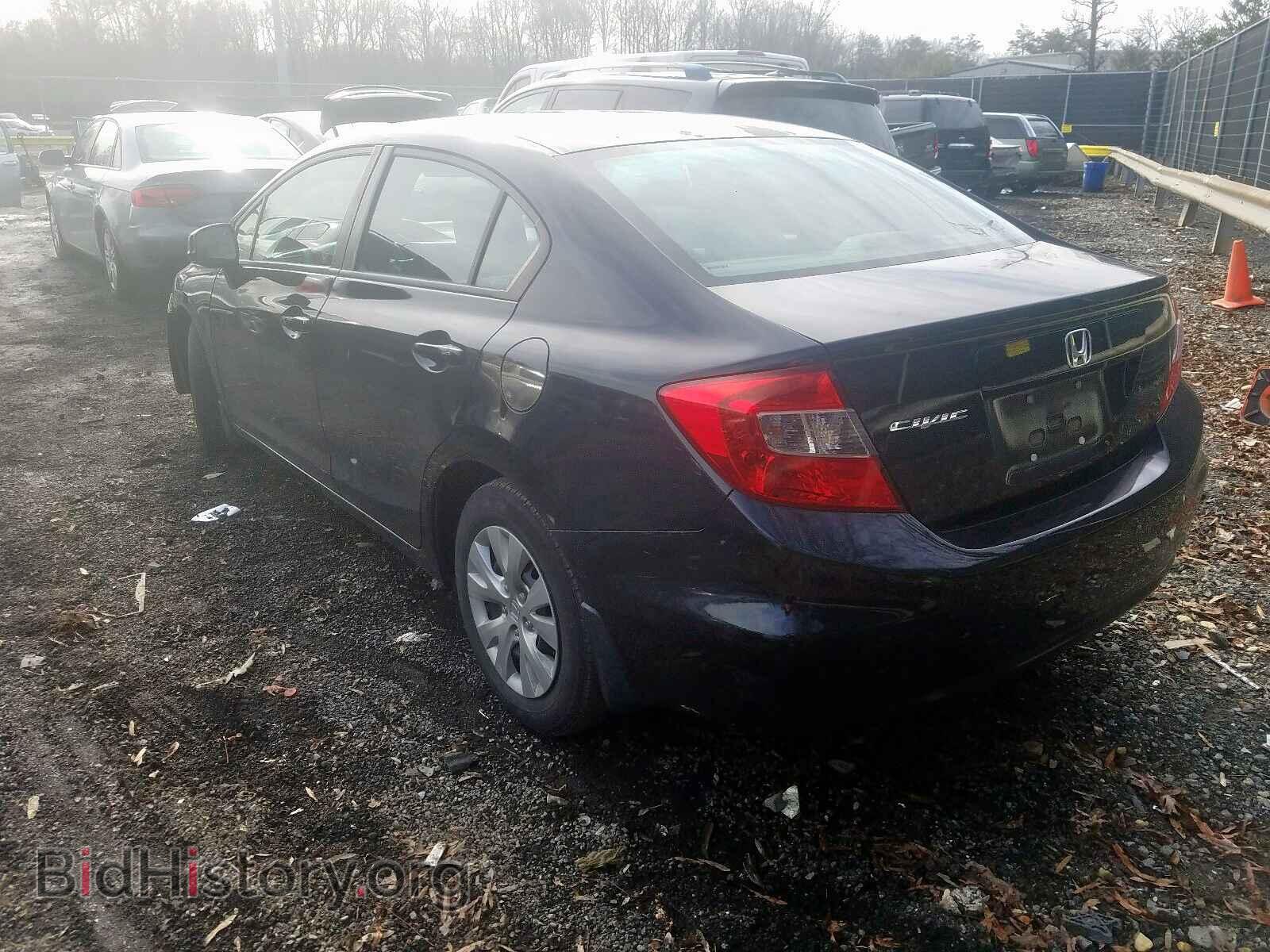2012 HONDA CIVIC - VIN: 2HGFB2F5XCH564100 - Фото 3