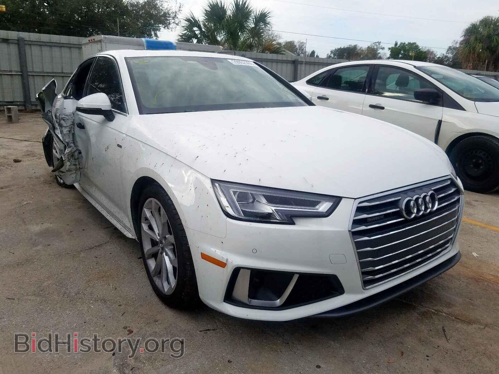 Фотография WAUENAF47KN004301 - AUDI A4 2019