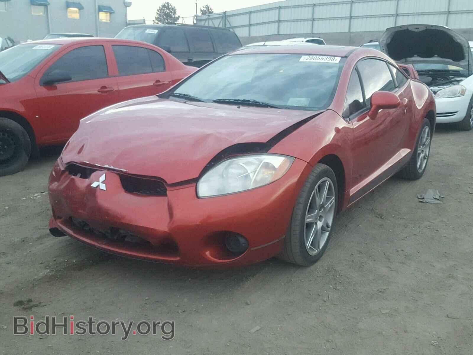 2008 MITSUBISHI ECLIPSE - VIN: 4A3AK64F88E017866 - Фото 2