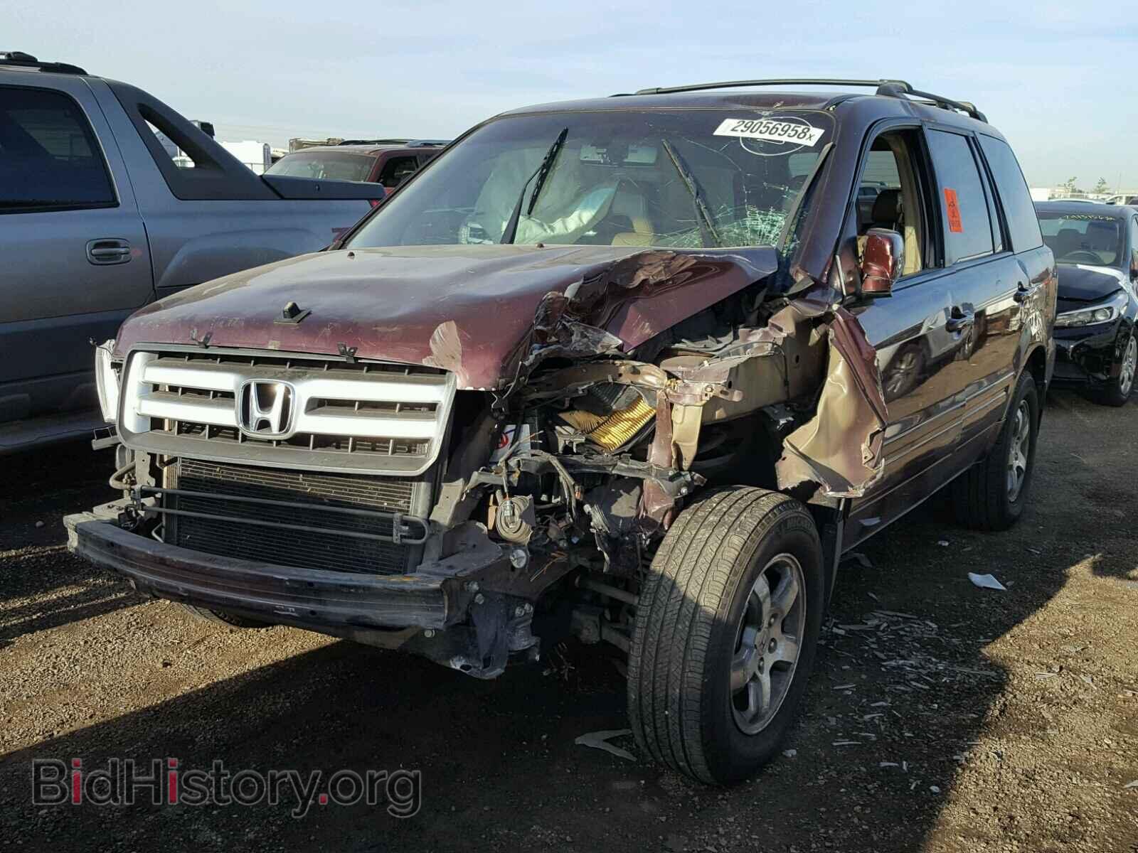 2007 HONDA PILOT - VIN: 5FNYF28537B033986 - Фото 2