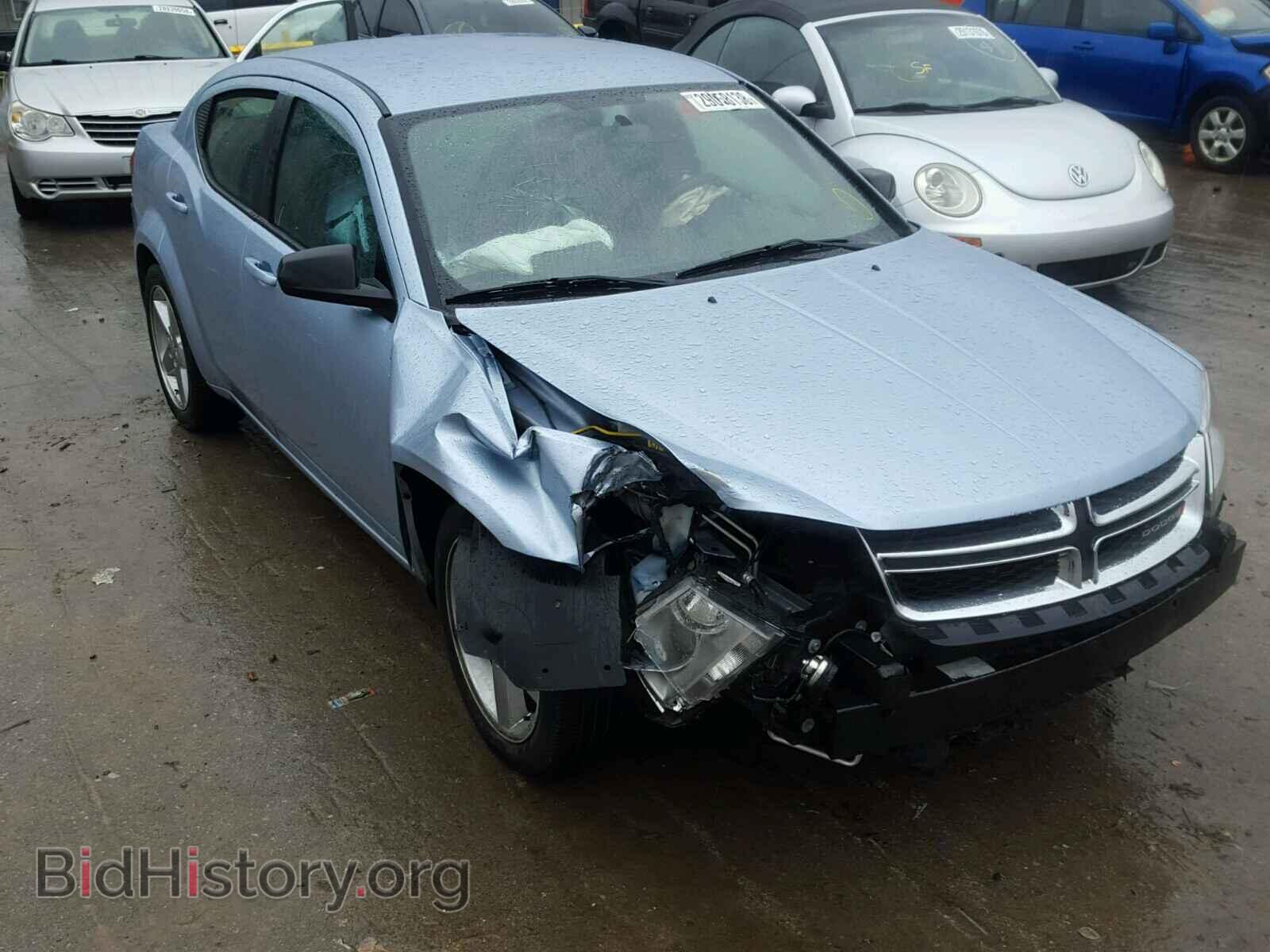 Фотография 1C3CDZAB7DN632514 - DODGE AVENGER 2013