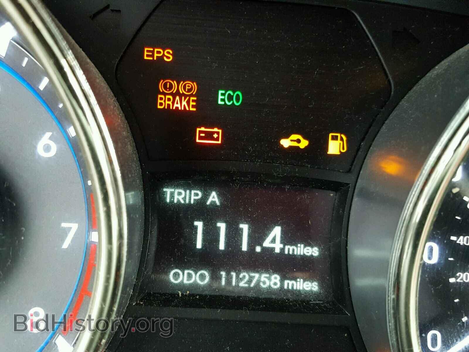 2012 HYUNDAI SONATA - VIN: 5NPEC4AC6CH461448 - Фото 8