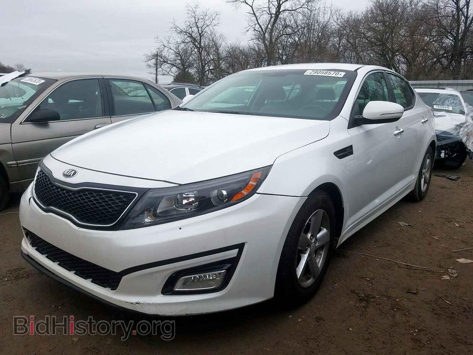 2015 KIA OPTIMA - VIN: 5XXGM4A78FG438228 - Фото 2
