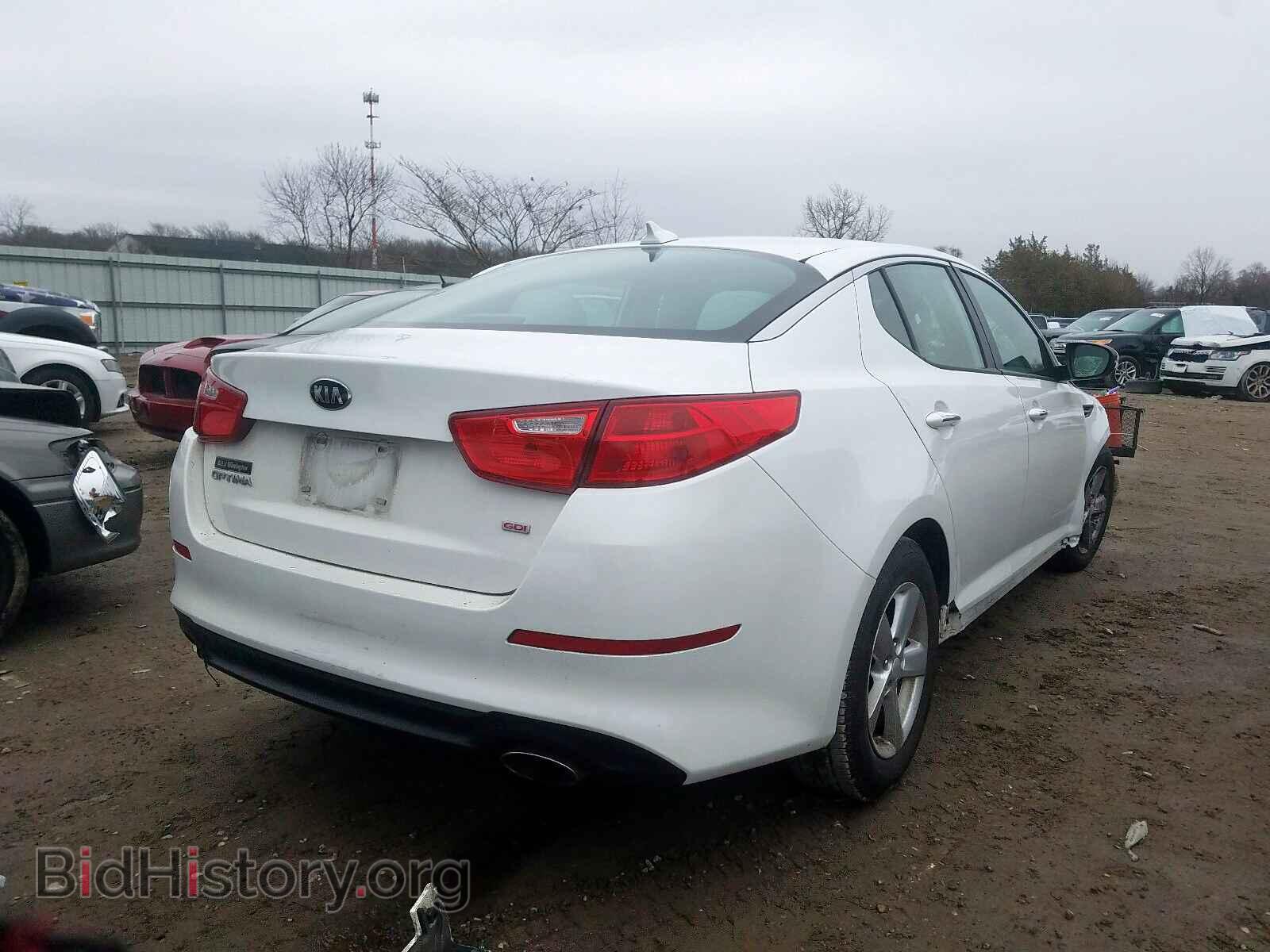 2015 KIA OPTIMA - VIN: 5XXGM4A78FG438228 - Фото 4