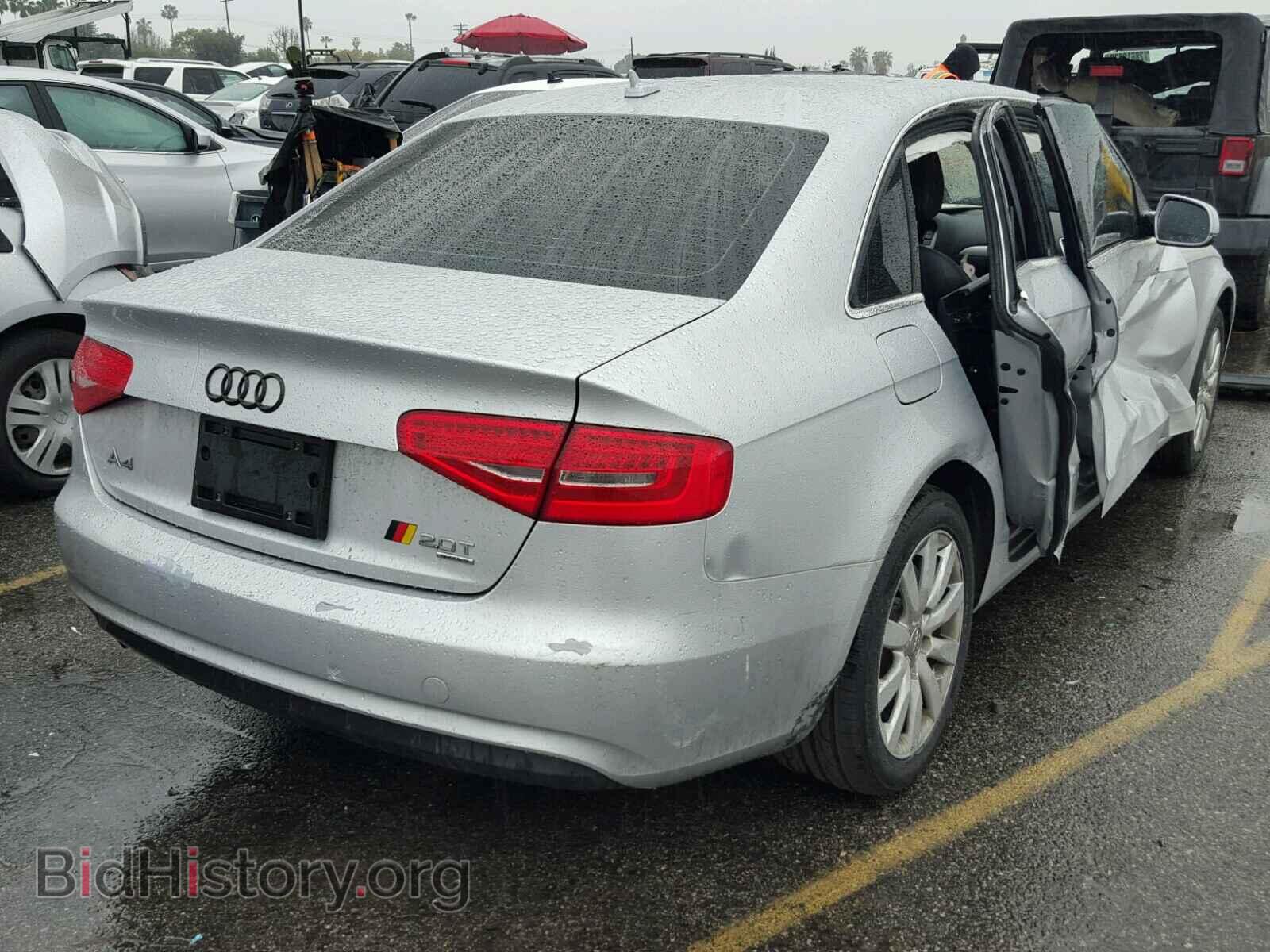 2013 AUDI A4 - VIN: WAUBFAFL5DN016859 - Фото 4