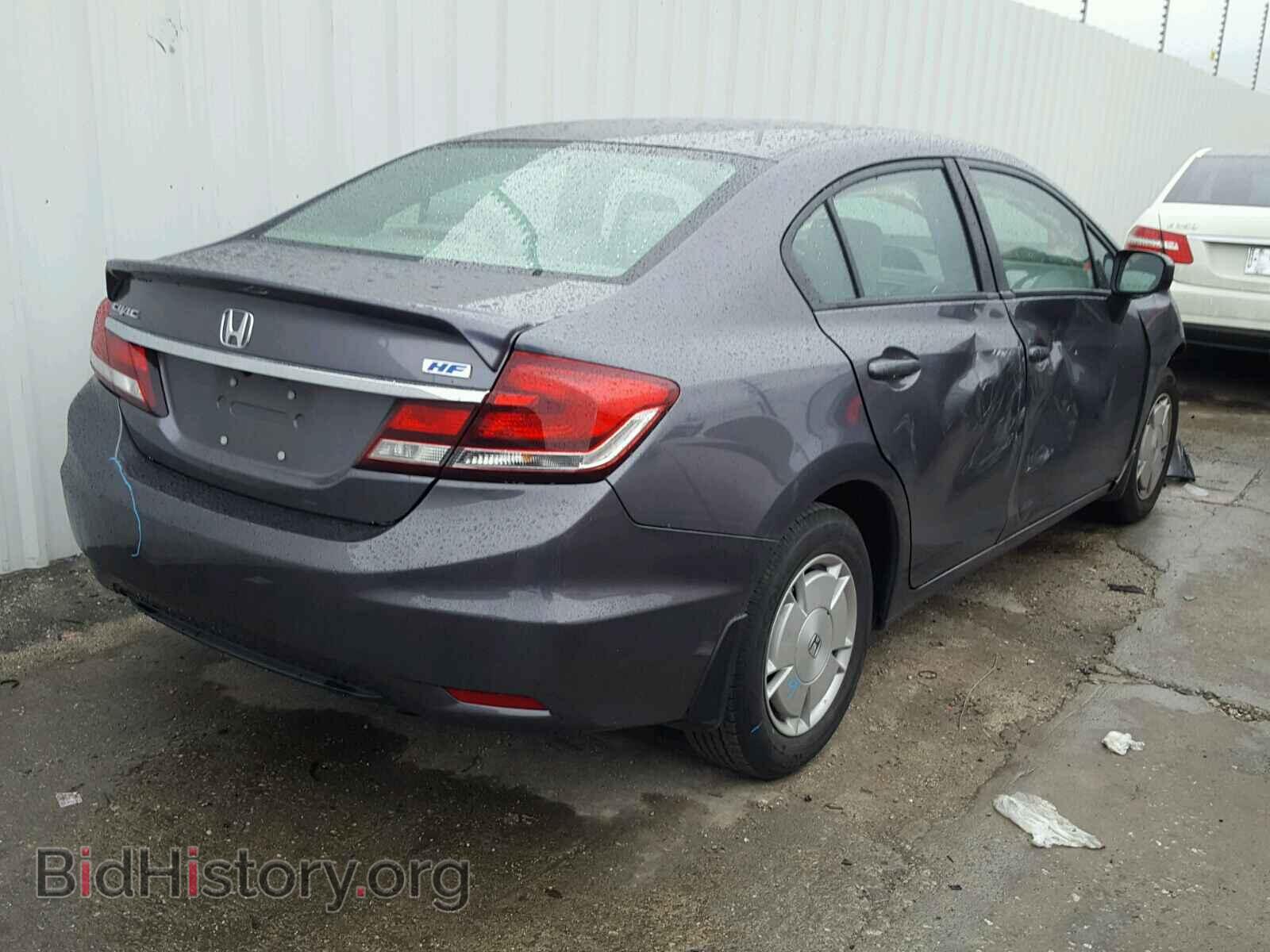 2014 HONDA CIVIC - VIN: 2HGFB2F64EH538605 - Фото 4