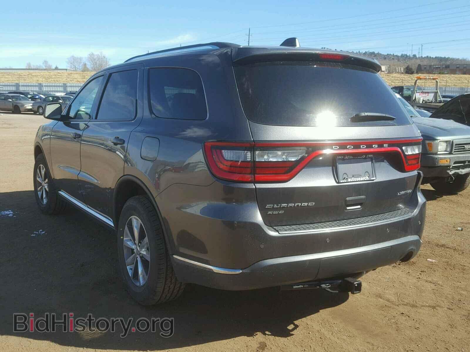 2016 DODGE DURANGO - VIN: 1C4RDJDG2GC424569 - Фото 3