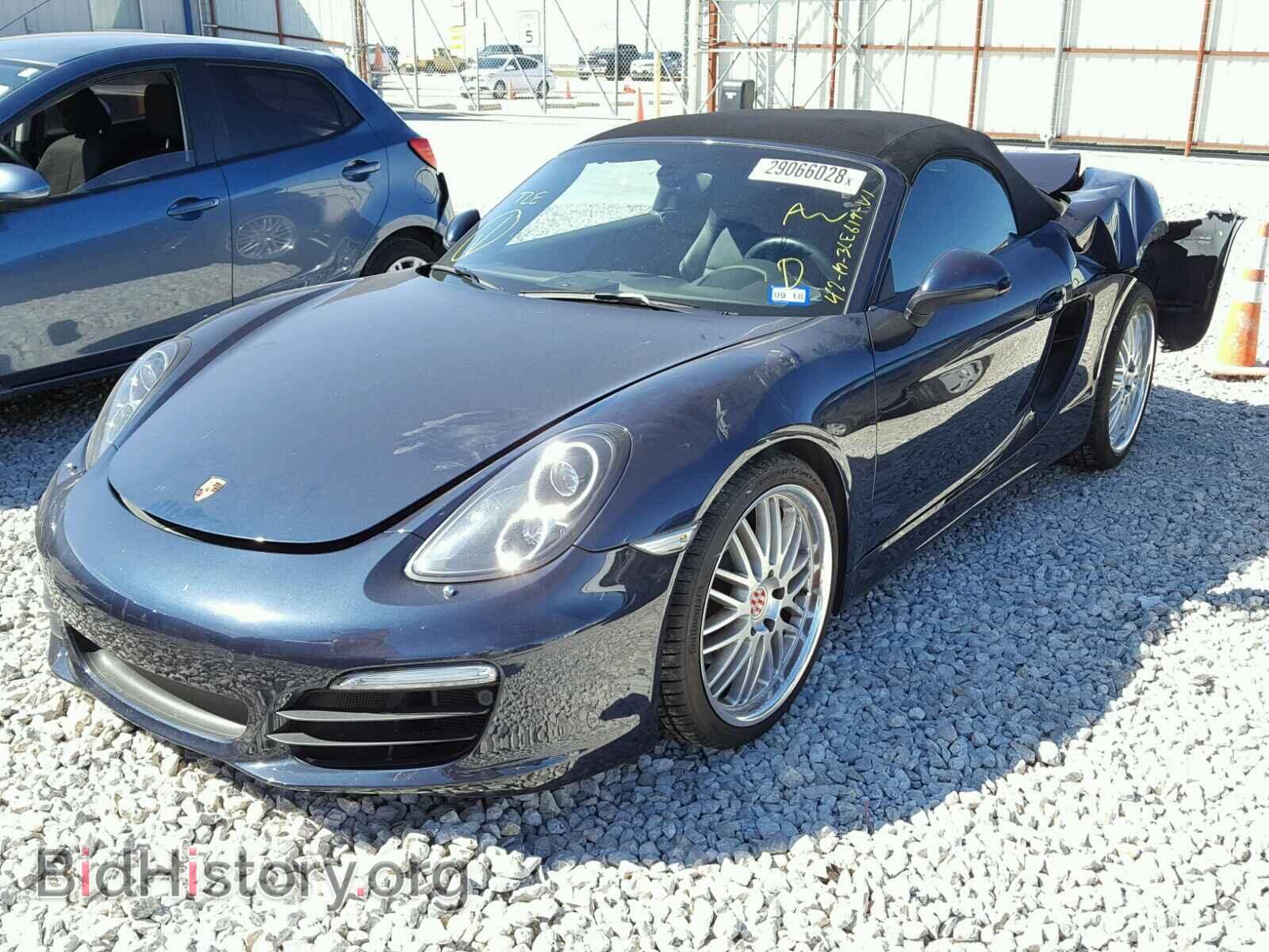 2014 PORSCHE BOXSTER - VIN: WP0CB2A89ES141443 - Фото 2
