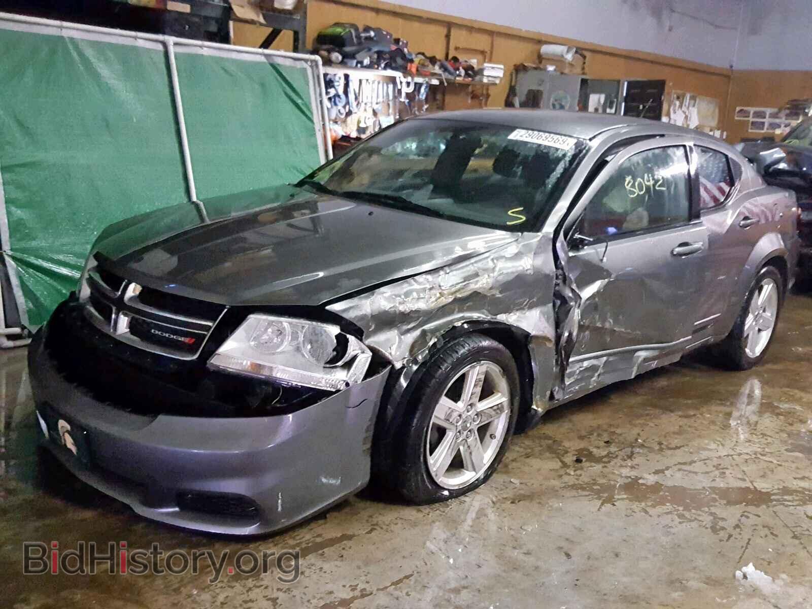 2013 DODGE AVENGER - VIN: 1C3CDZAB4DN722624 - Фото 2