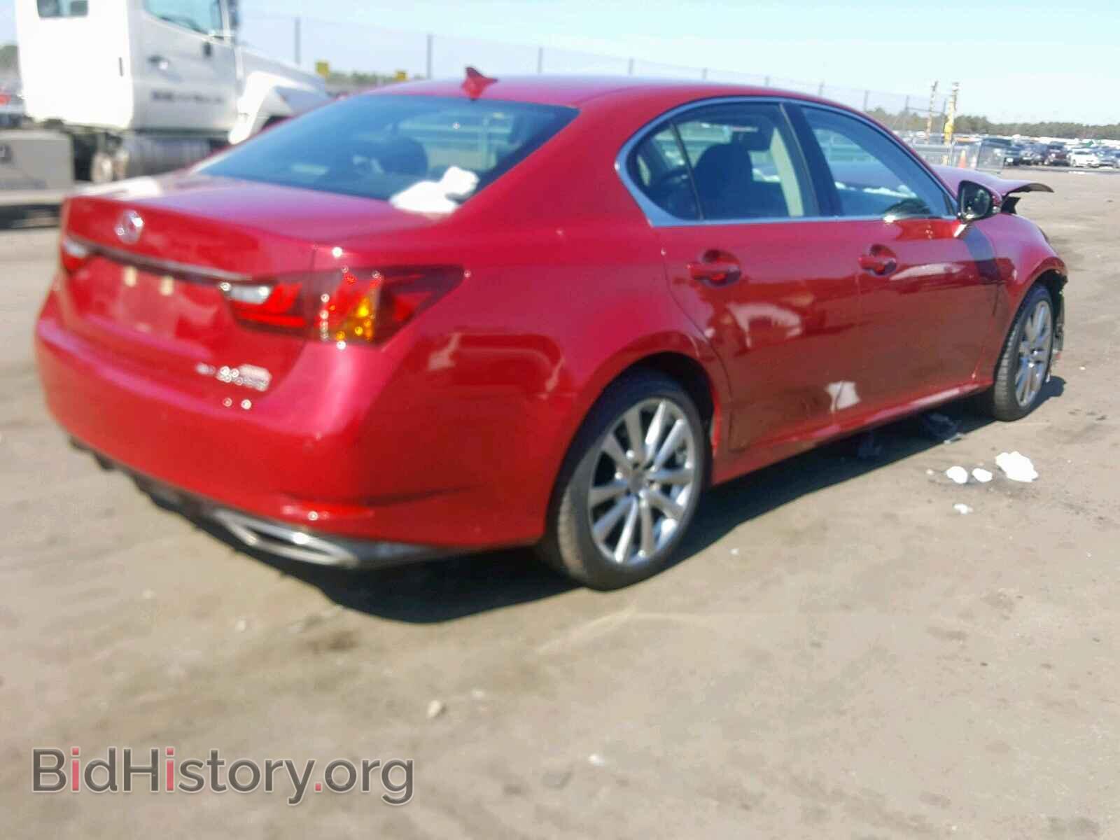 2013 LEXUS GS350 - VIN: JTHCE1BL1D5006084 - Фото 4