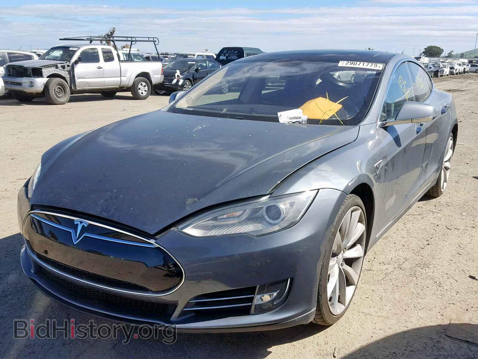 2013 TESLA MODEL S - VIN: 5YJSA1DG4DFP04924 - Фото 2
