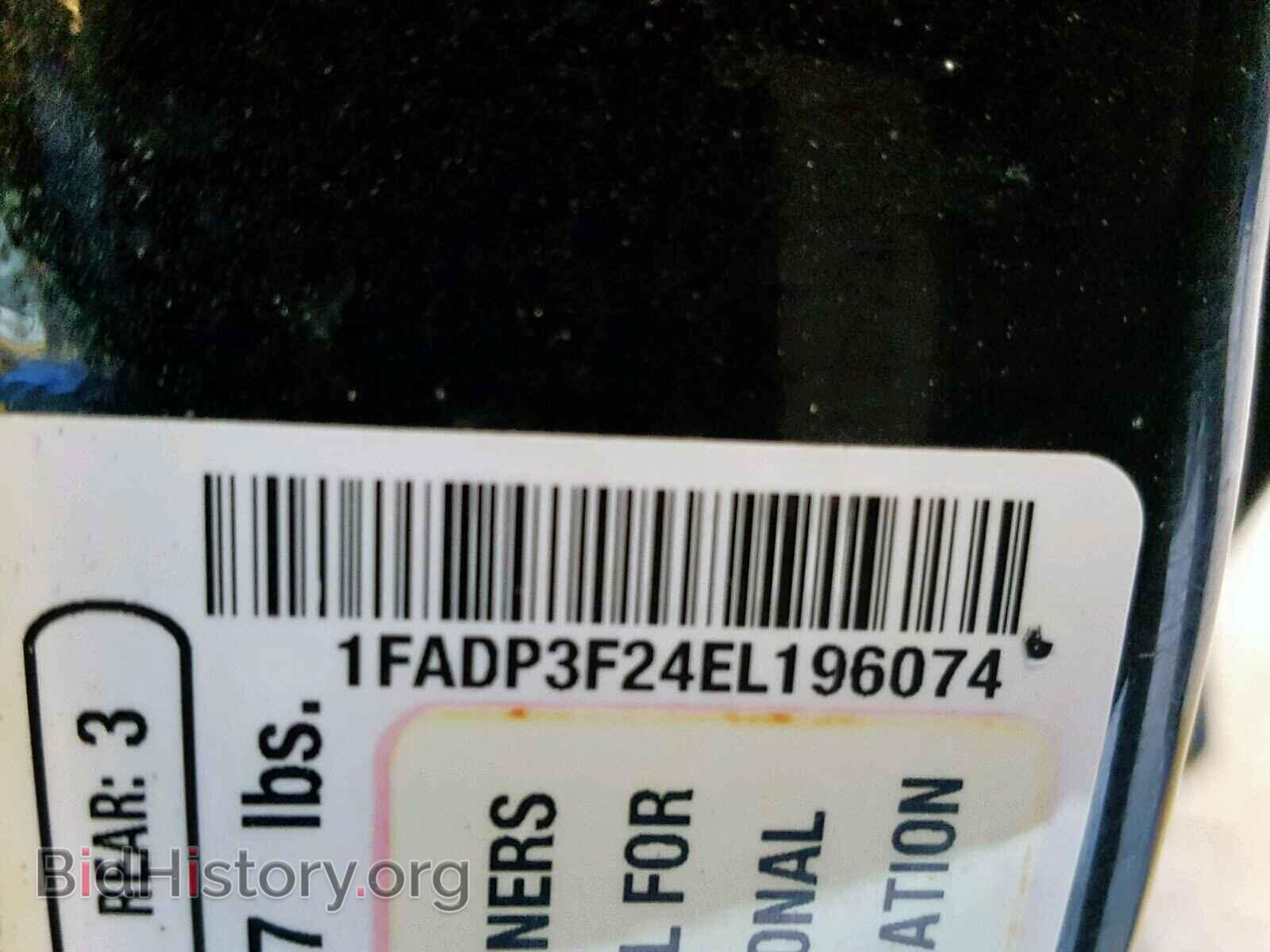 2014 FORD FOCUS SE - VIN: 1FADP3F24EL196074 - Фото 10
