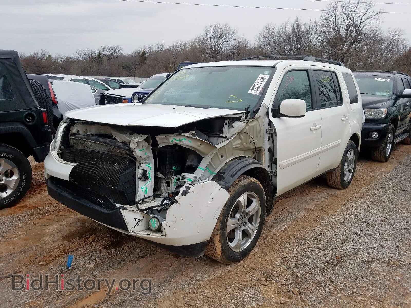 2013 HONDA PILOT - VIN: 5FNYF3H59DB027840 - Фото 2