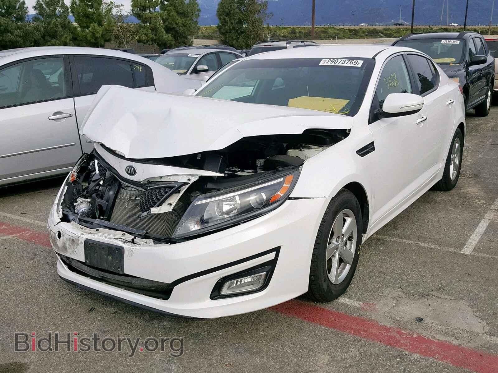 2015 KIA OPTIMA - VIN: KNAGM4A72F5541923 - Photo 2