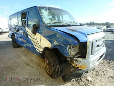 2010 Ford ECONOLINE, blue — VIN 1FBSS3BL4ADA00772, Copart