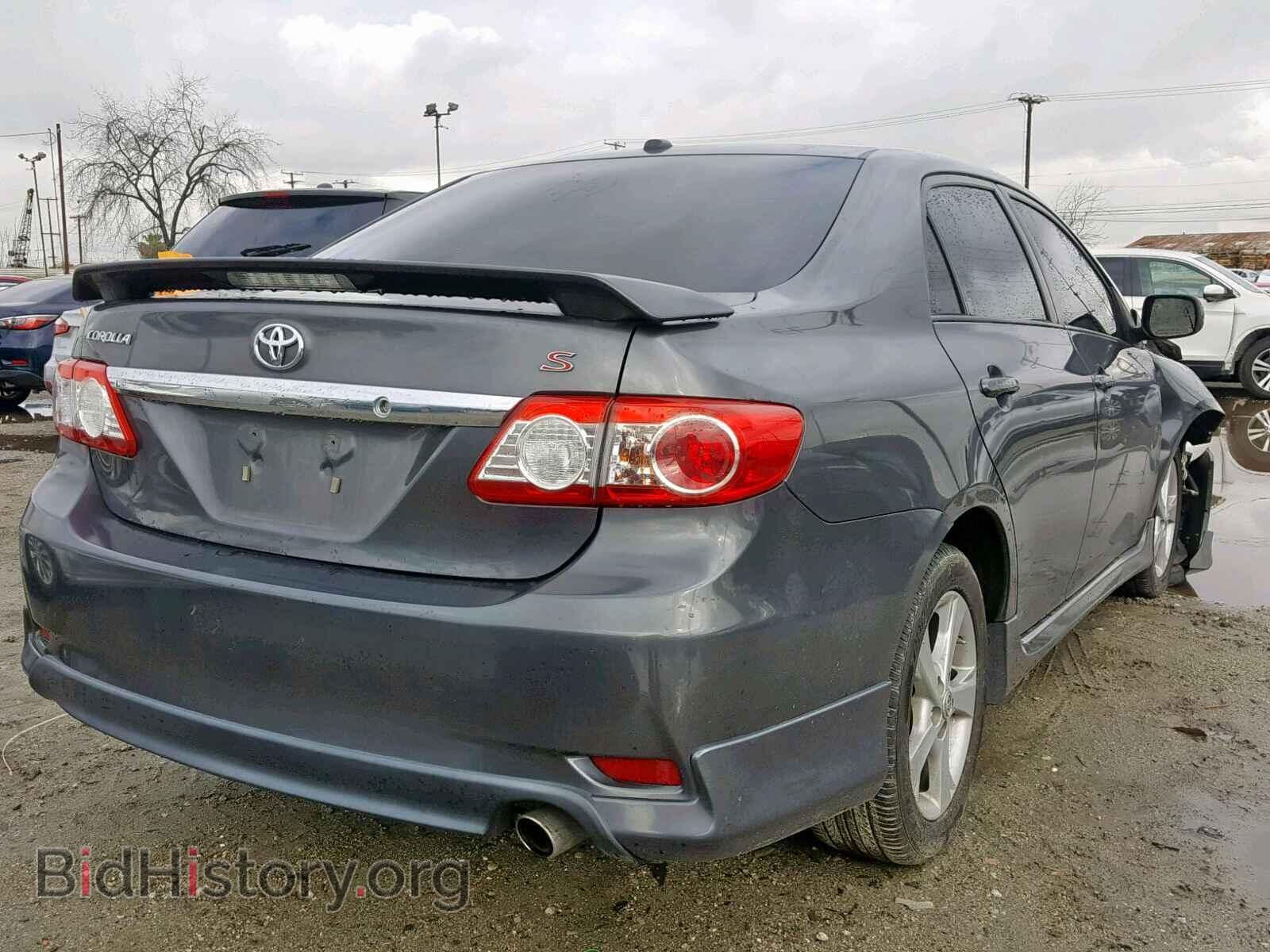 2011 TOYOTA COROLLA BA - VIN: 2T1BU4EE2BC620348 - Фото 4