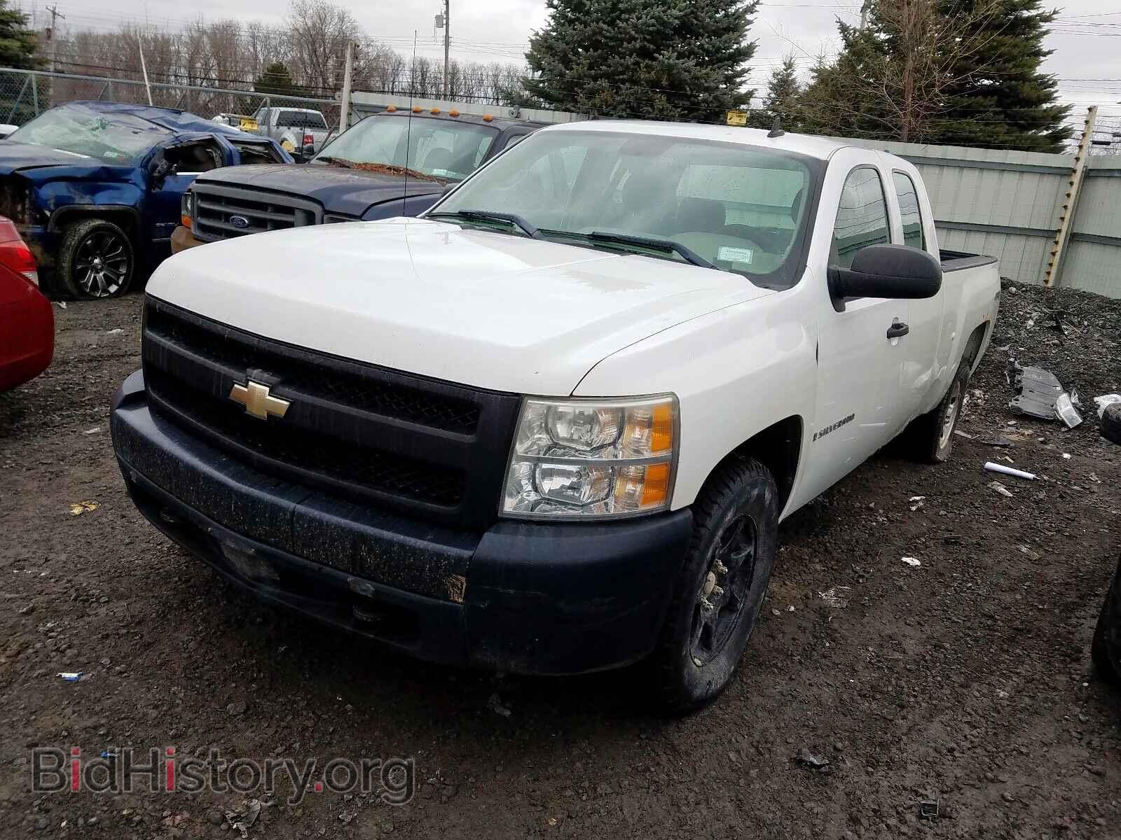 2007 CHEVROLET SILVERADO - VIN: 1GCEK19C57Z596733 - Фото 2