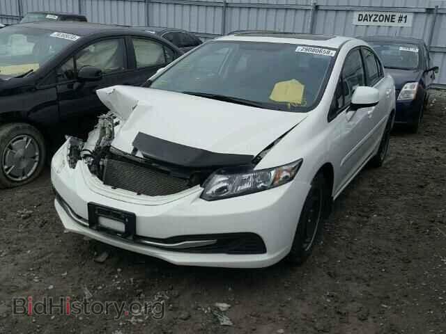 2013 HONDA CIVIC - VIN: 2HGFB2F54DH016496 - Фото 2
