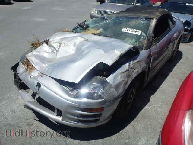 2001 MITSUBISHI ECLIPSE - VIN: 4A3AE45G21E167223 - Photo 2
