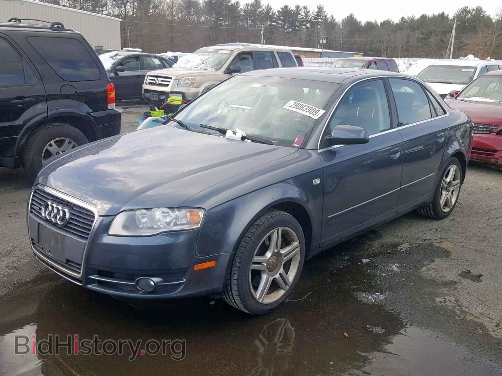 2007 AUDI A4 - VIN: WAUDF78E77A261328 - Фото 2