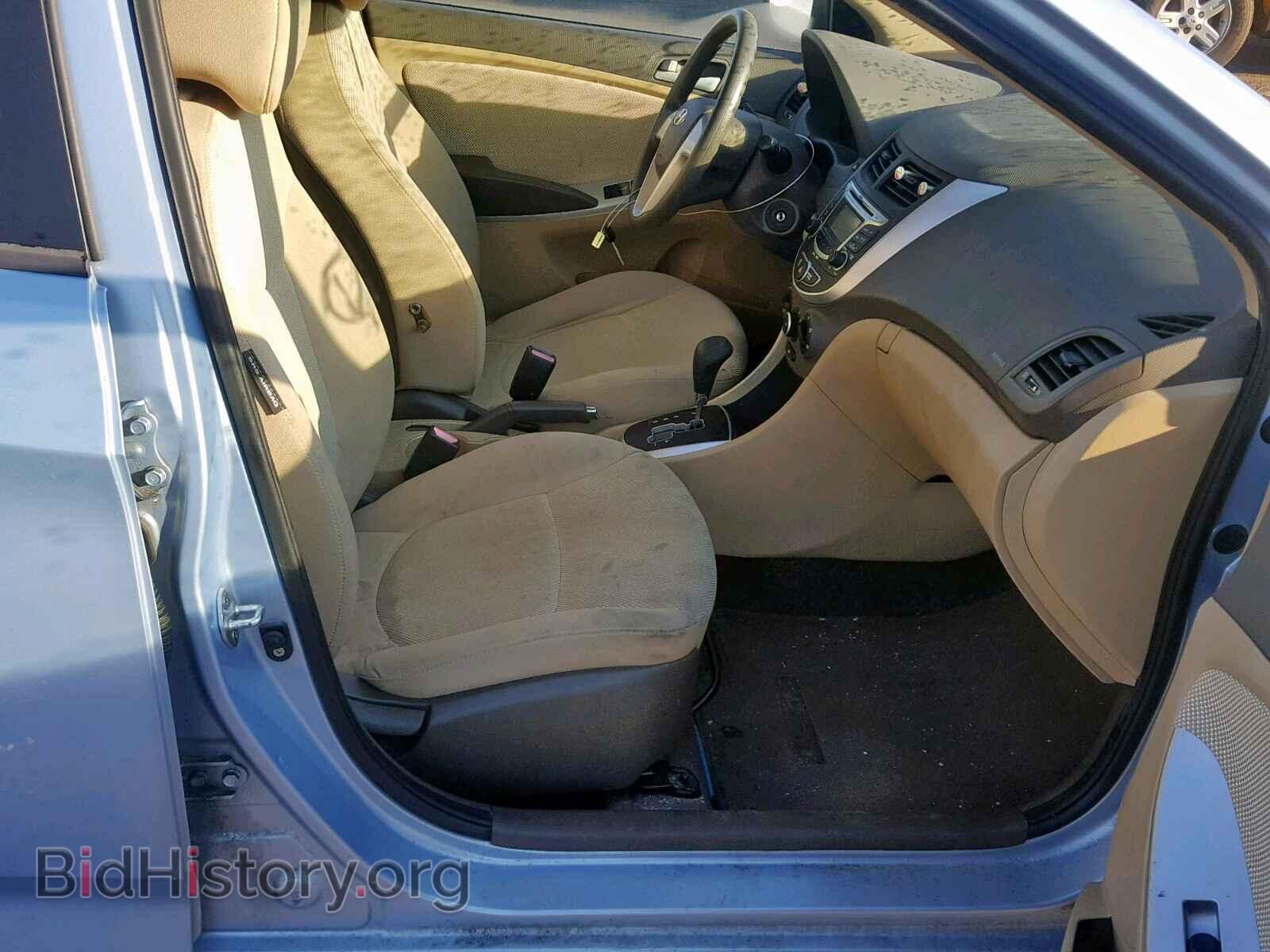 2012 HYUNDAI ACCENT - VIN: KMHCT4AEXCU198195 - Фото 5