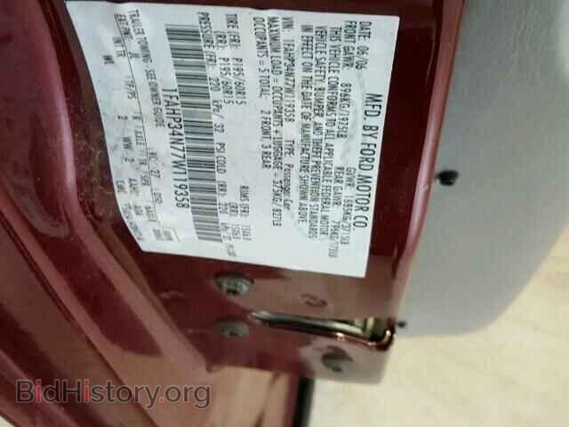 2007 FORD FOCUS - VIN: 1FAHP34N77W119358 - Фото 10