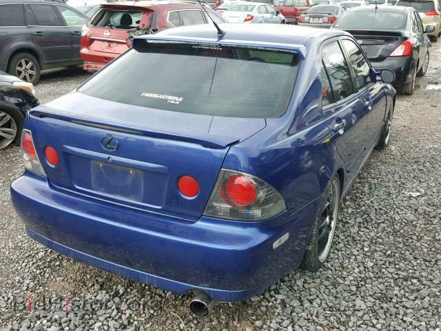 2002 LEXUS IS - VIN: JTHBD192320039755 - Фото 4