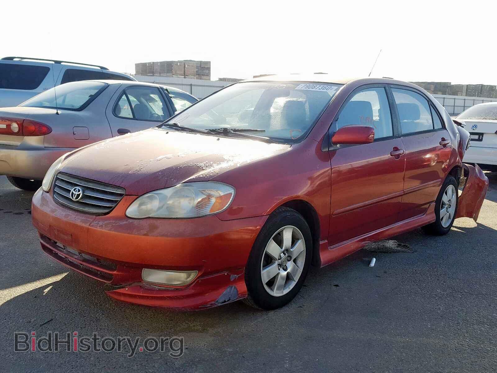 2003 TOYOTA COROLLA - VIN: 1NXBR32E73Z150561 - Фото 2