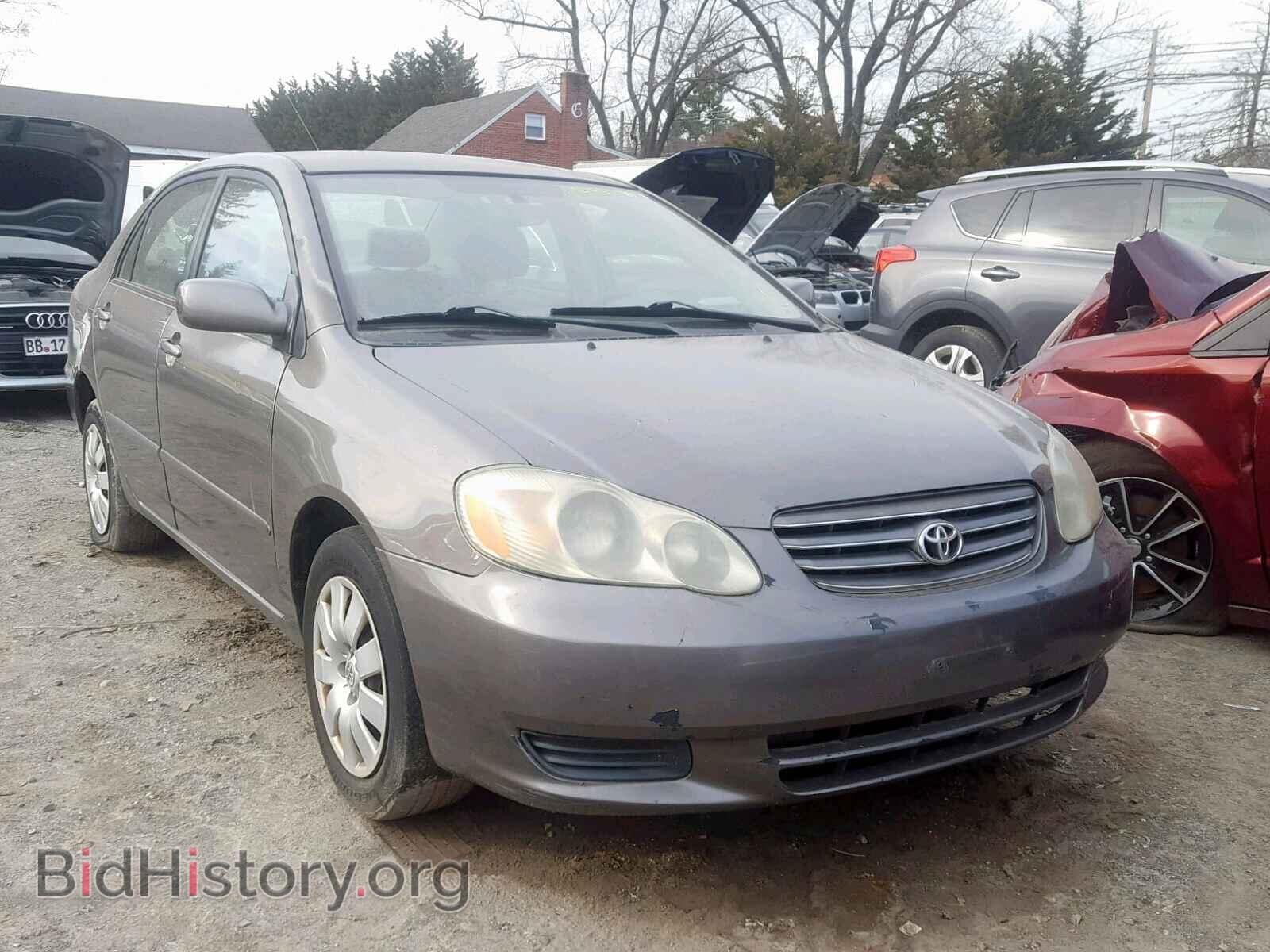 Photo 2T1BR32E83C003005 - TOYOTA COROLLA 2003