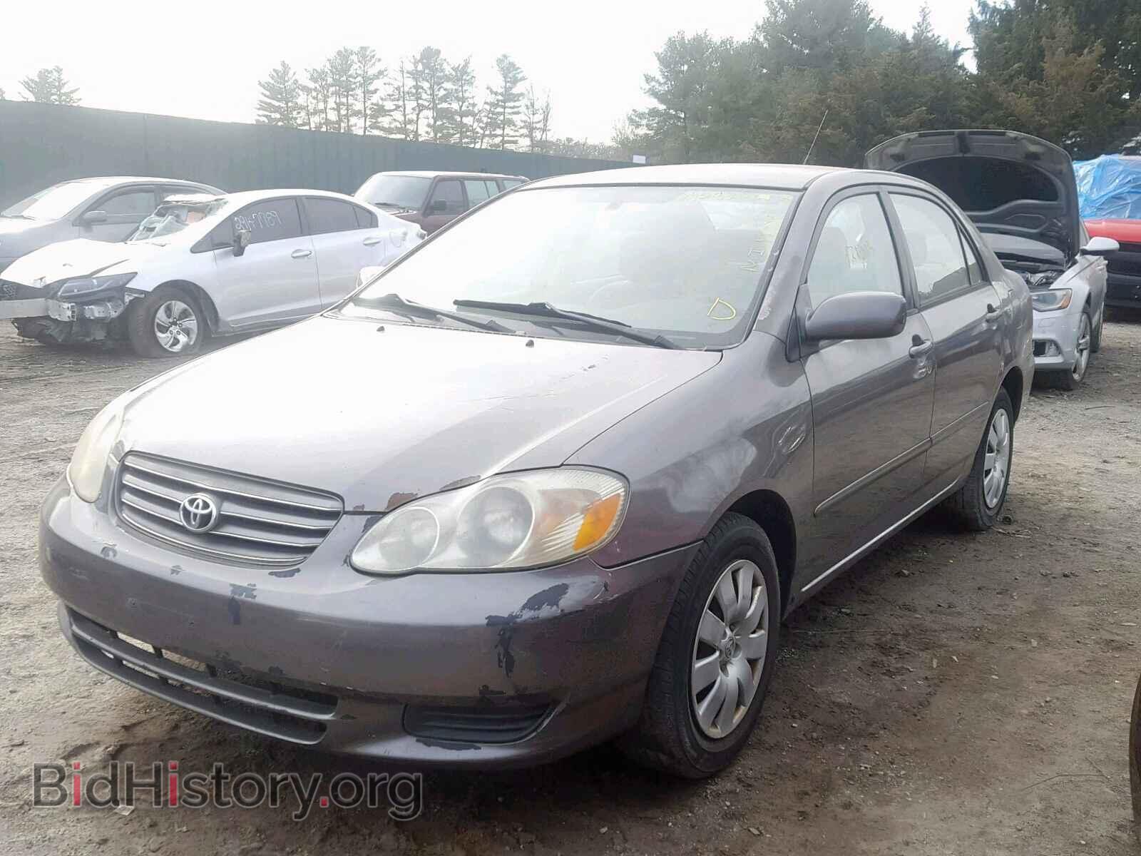 2003 TOYOTA COROLLA - VIN: 2T1BR32E83C003005 - Фото 2