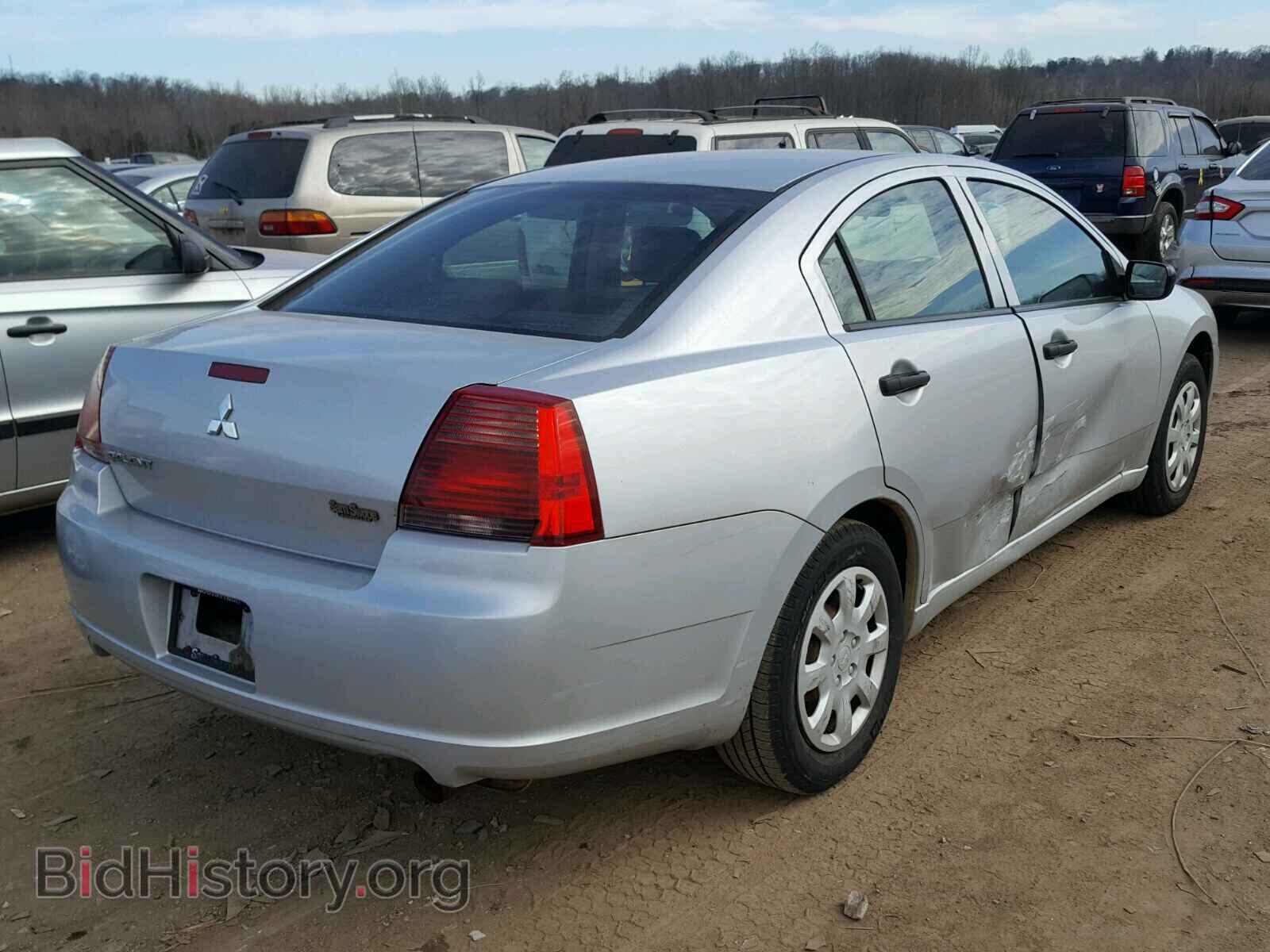 2007 MITSUBISHI GALANT - VIN: 4A3AB26F07E046752 - Фото 4