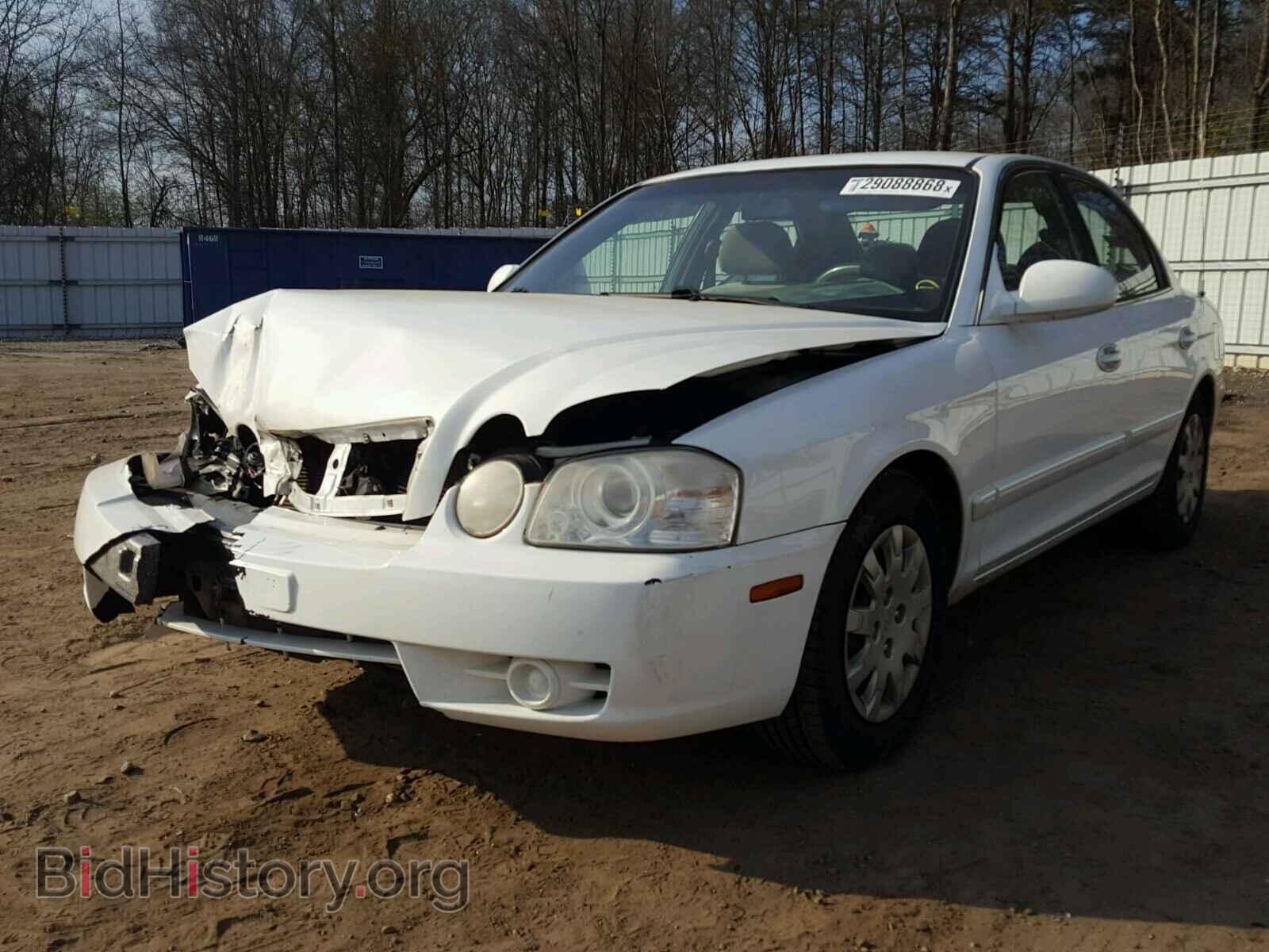 2005 KIA OPTIMA - VIN: KNAGD126055383441 - Фото 2