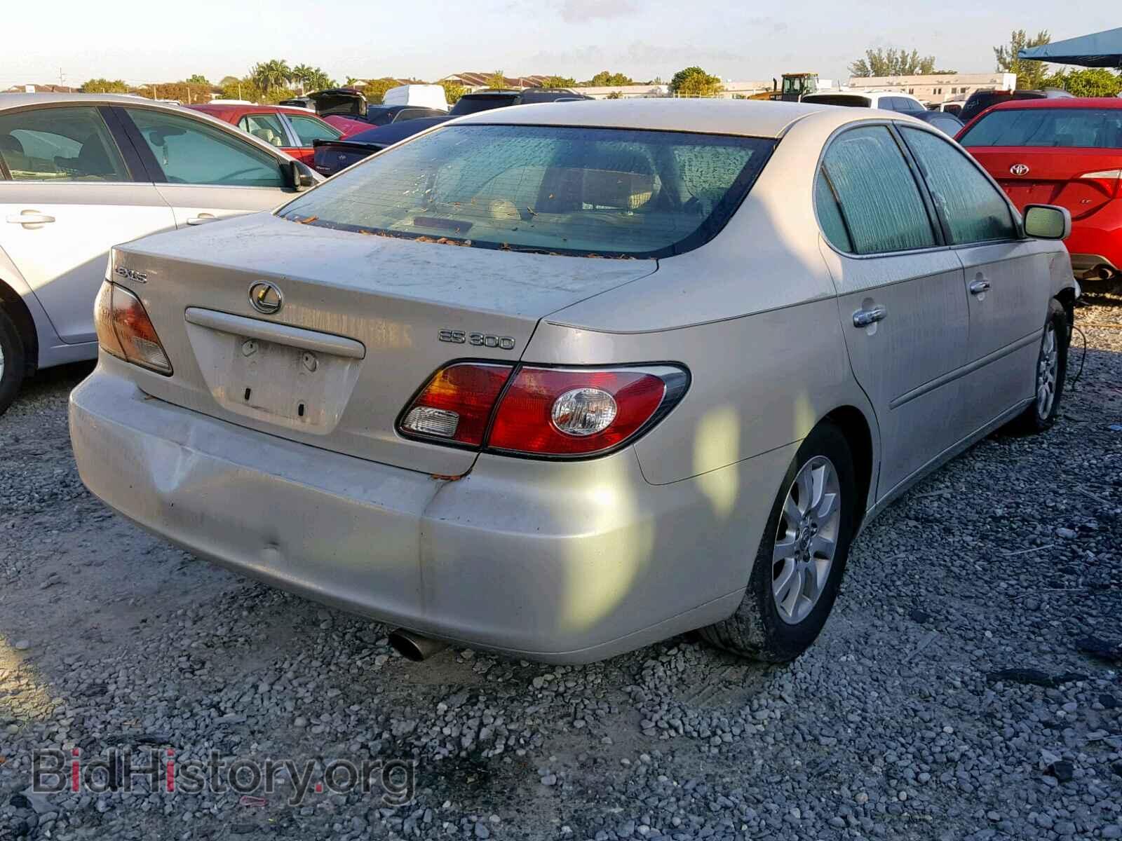 2003 LEXUS ES300 - VIN: JTHBF30G730132097 - Фото 4