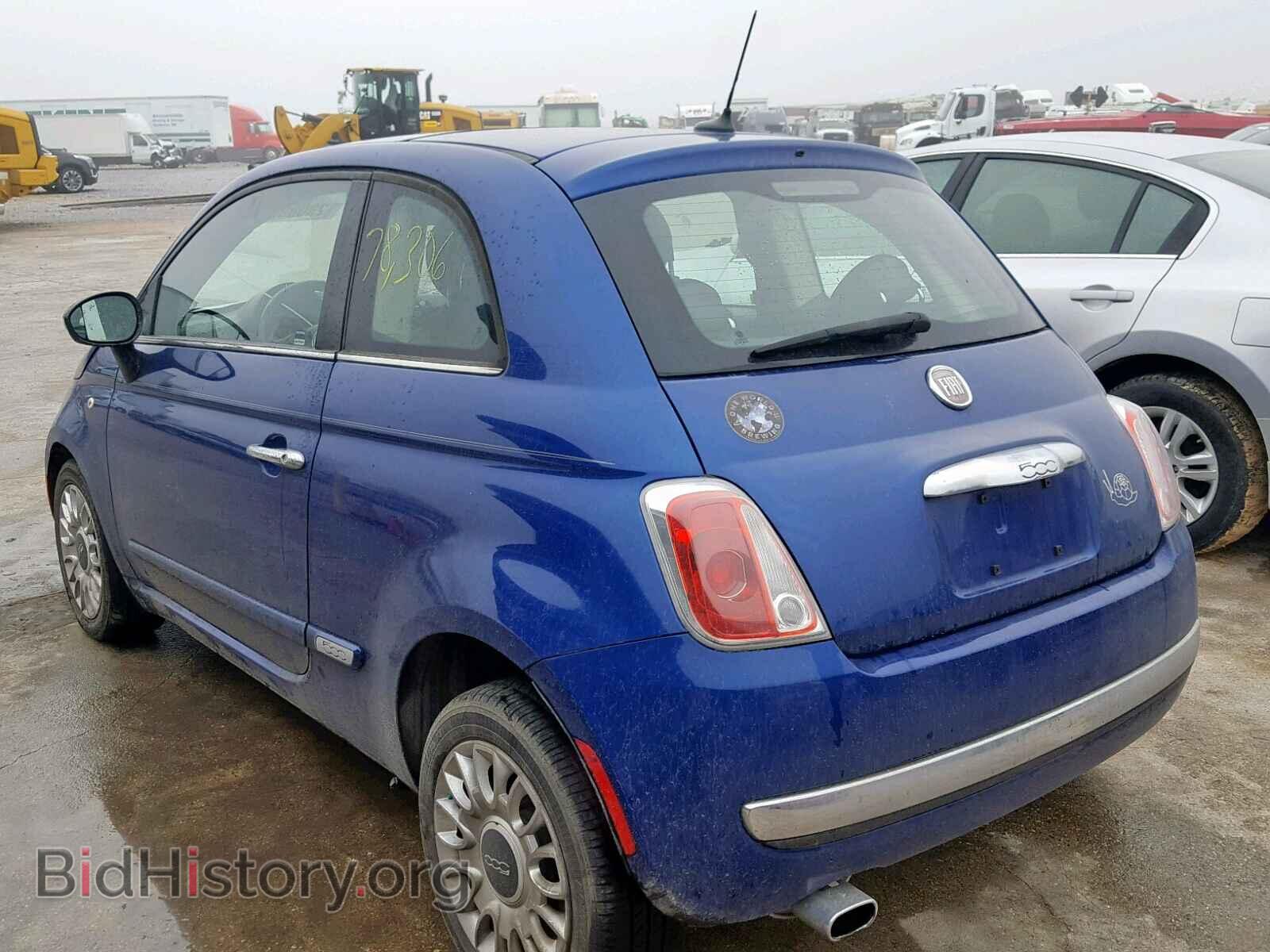 2012 FIAT 500 - VIN: 3C3CFFCR4CT106424 - Фото 3