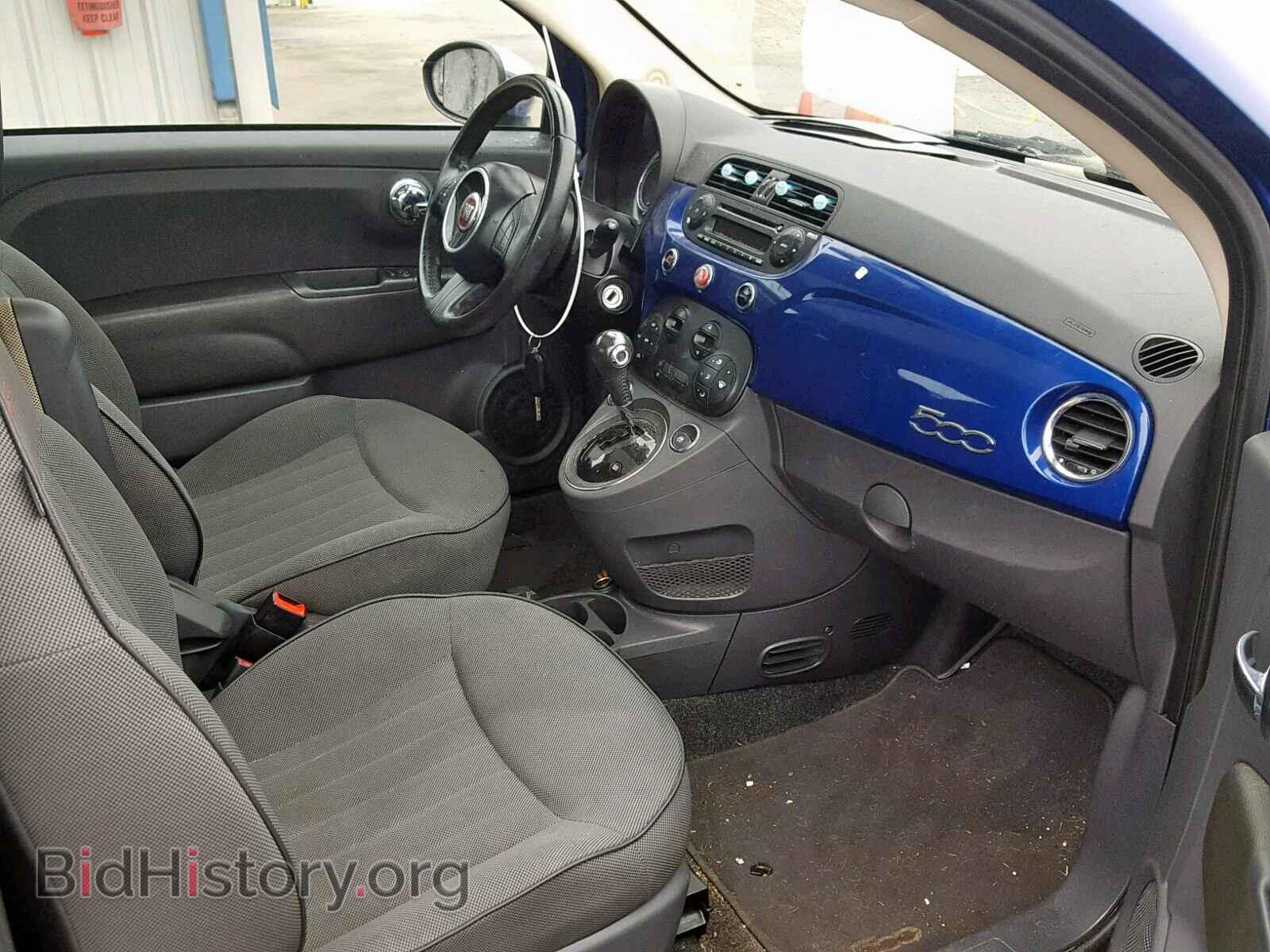 2012 FIAT 500 - VIN: 3C3CFFCR4CT106424 - Фото 5
