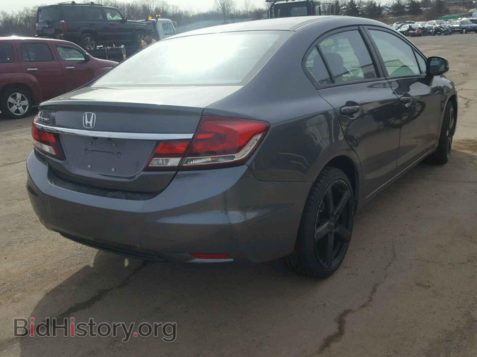2013 HONDA CIVIC - VIN: 2HGFB2F53DH598607 - Фото 4