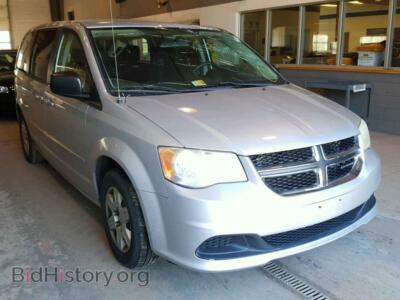 2011 Dodge CARAVAN Grand Cara, серебристый — VIN 2D4RN4DG6BR644637, Copart